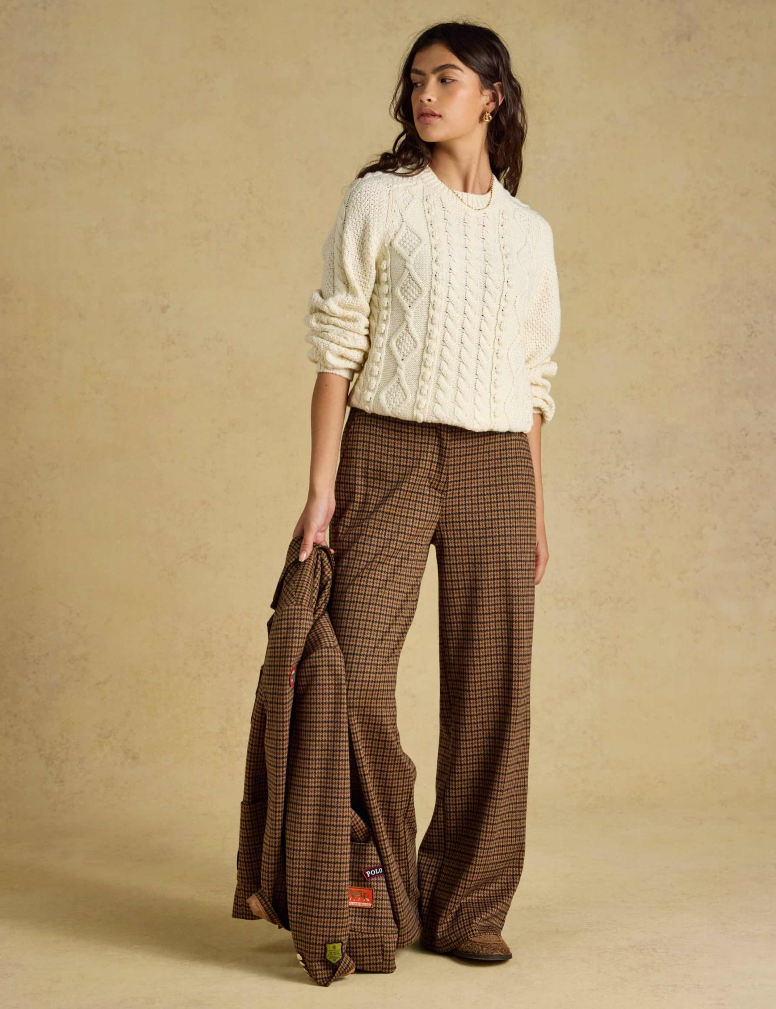 Cable Knit Jumper with Wool 5 of 8