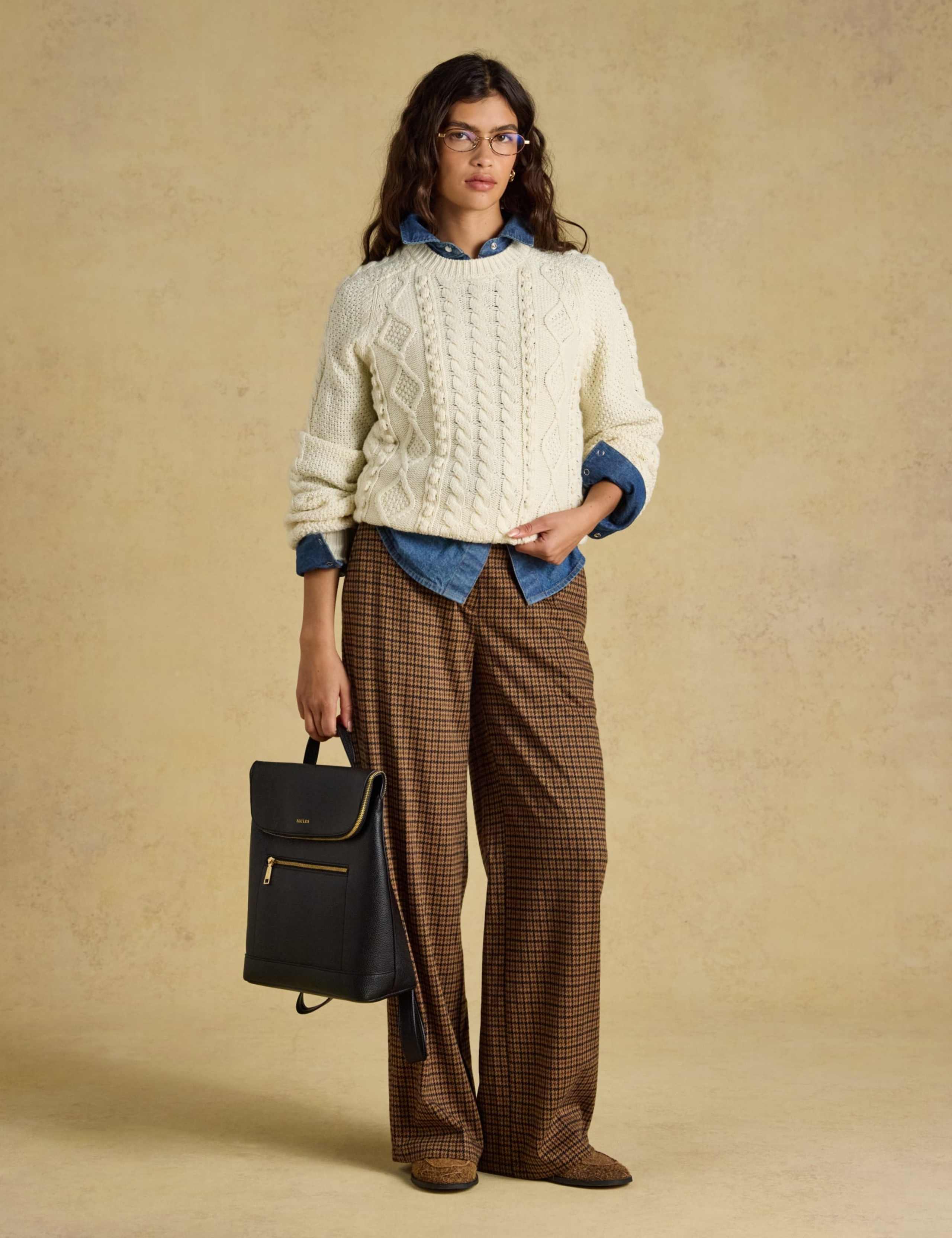 Cable Knit Jumper with Wool 6 of 8