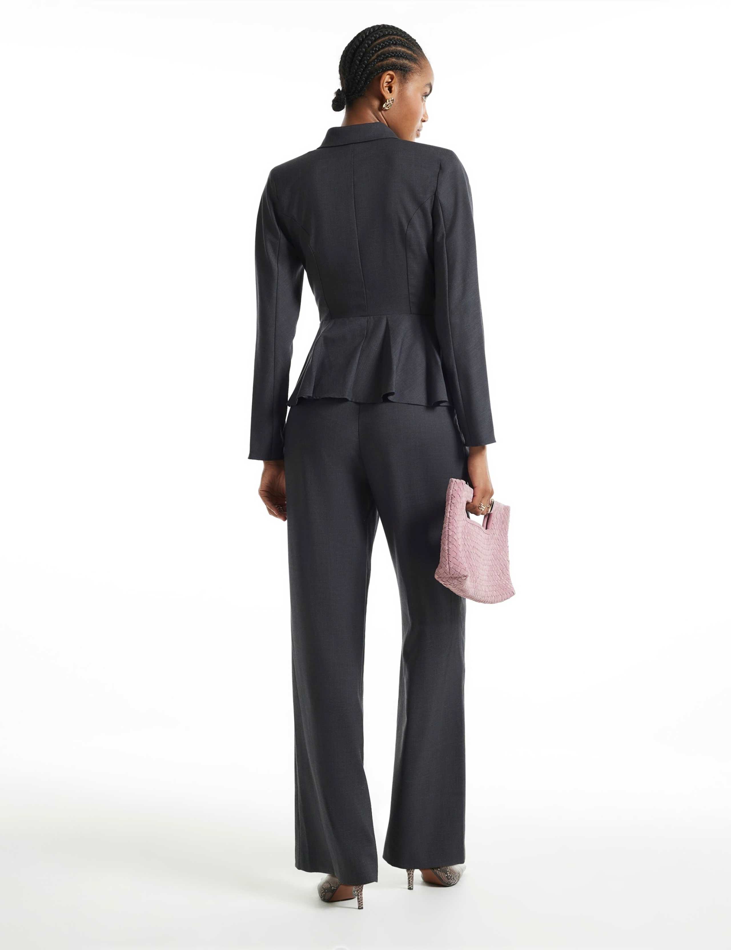Belted Wide Leg Trousers 2 of 5
