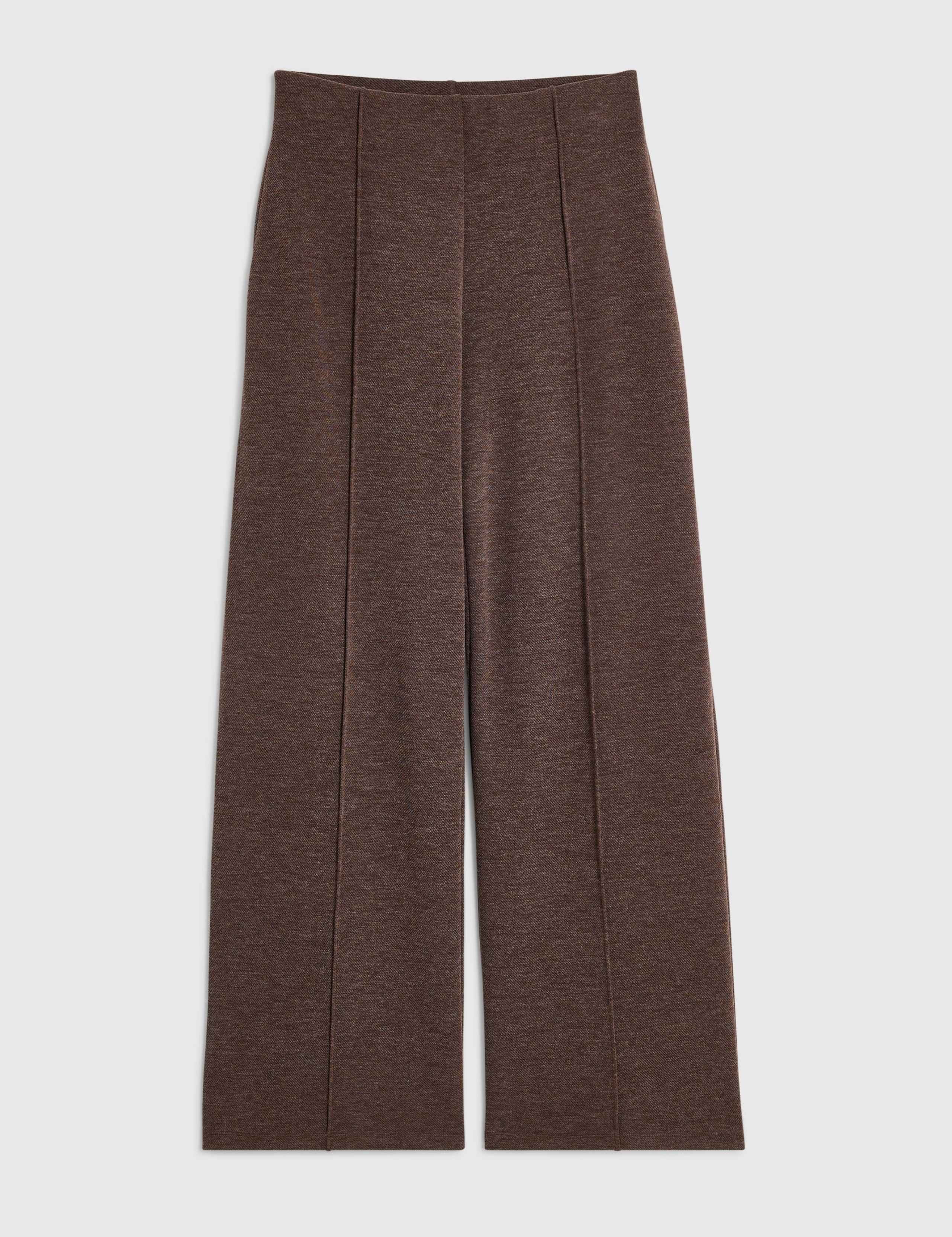 Cosy Marl Wide Leg Trousers 2 of 3