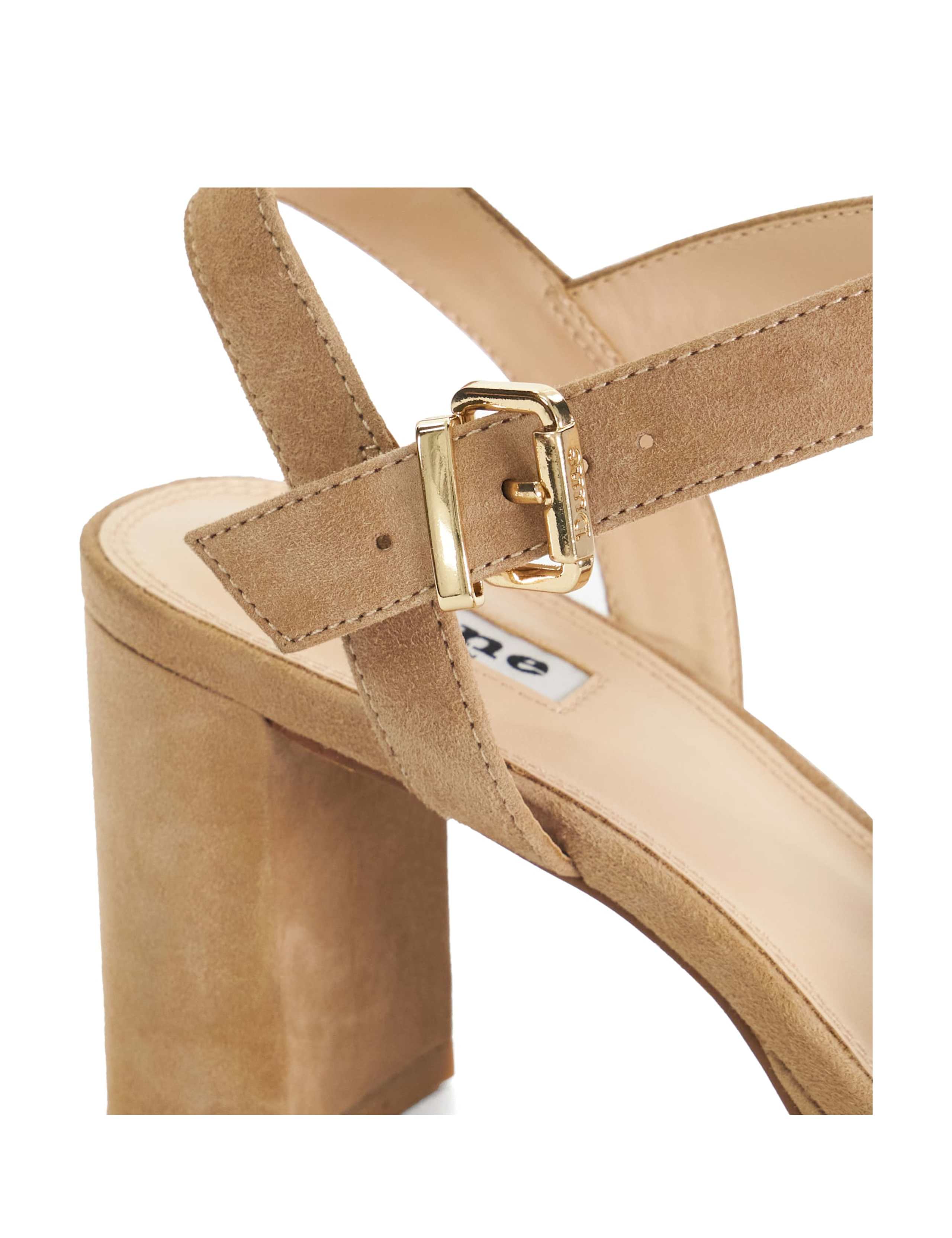 Leather Ankle Strap Platform Sandals 5 of 5