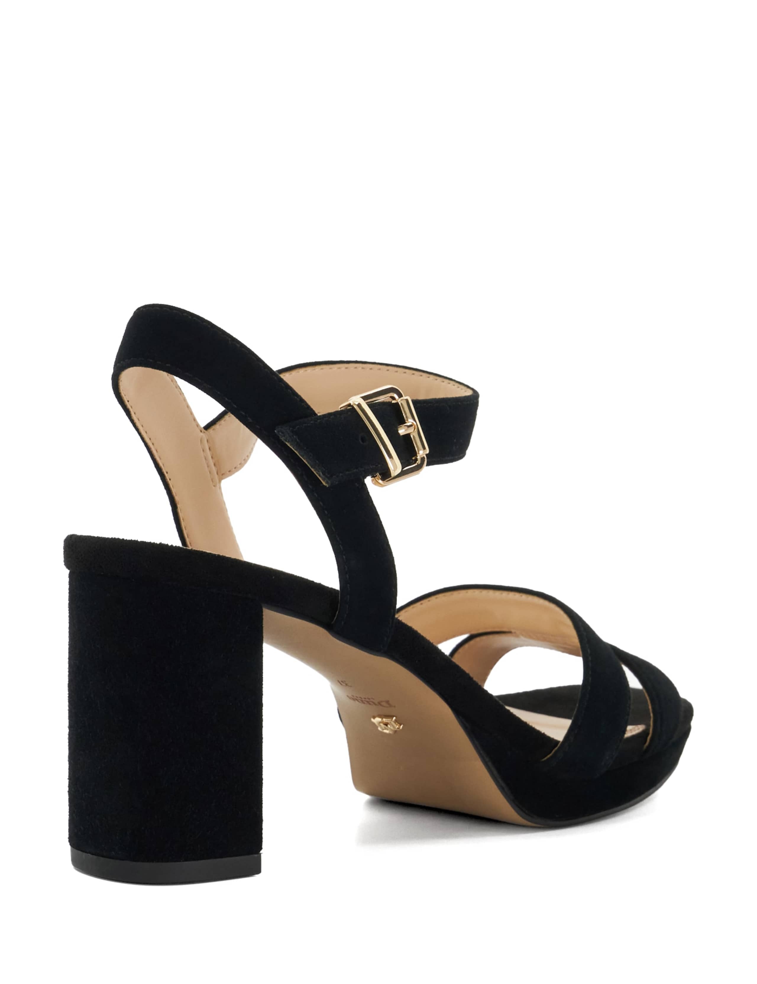 Leather Ankle Strap Platform Sandals 4 of 5