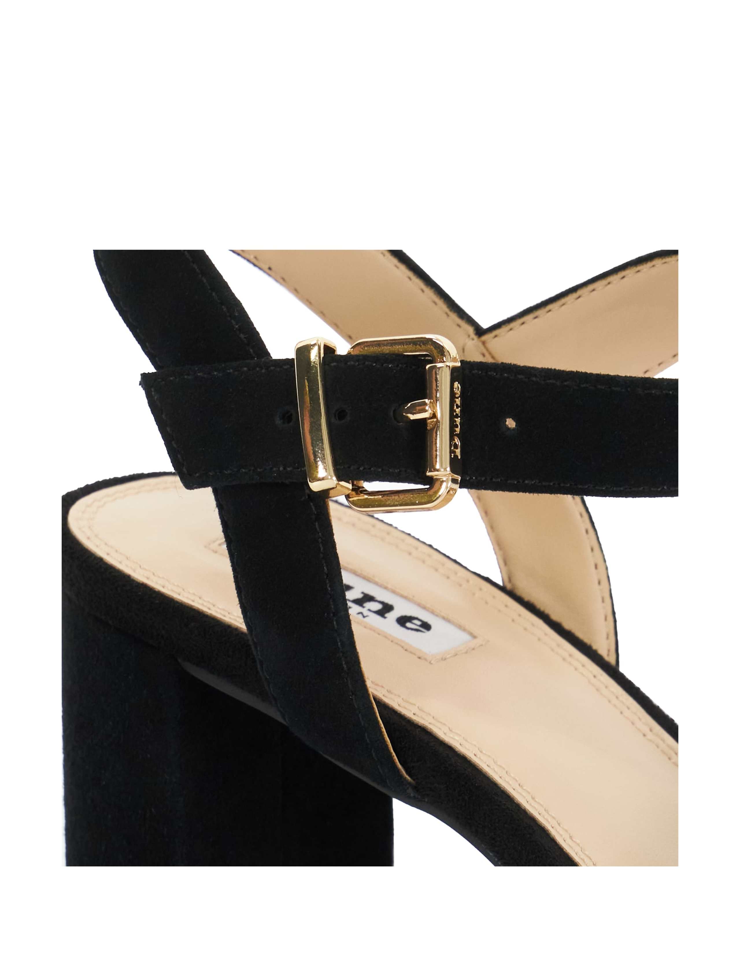 Leather Ankle Strap Platform Sandals 5 of 5