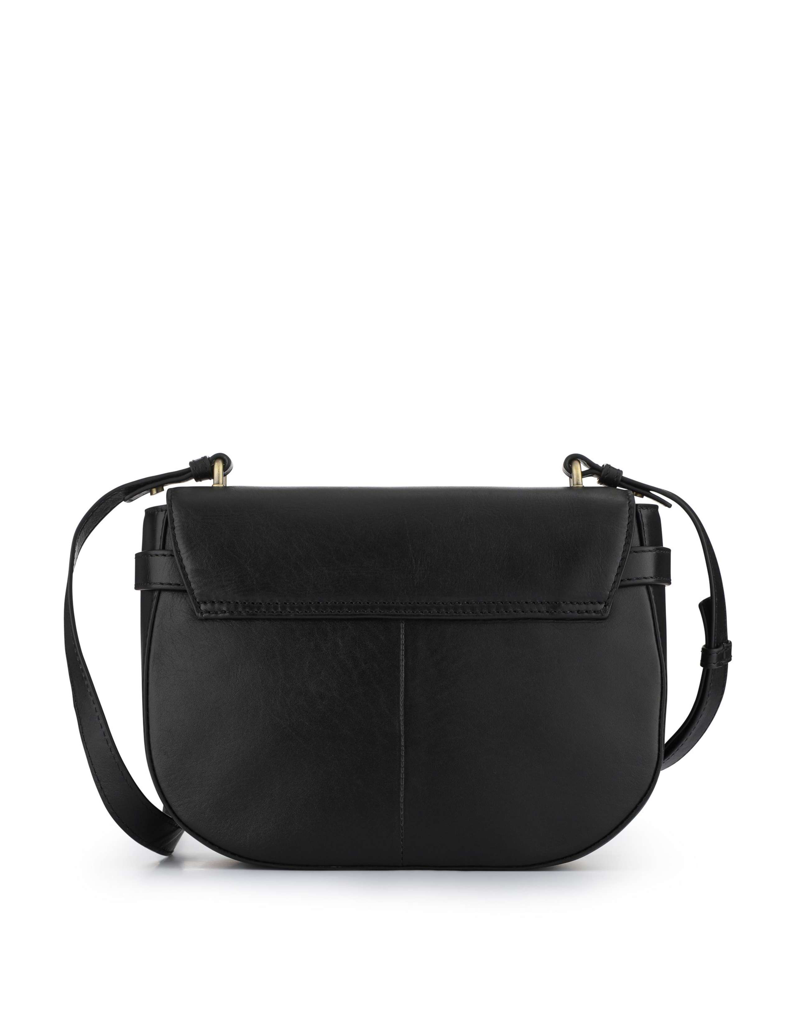 Leather Croc Effect Cross Body Shoulder Bag 3 of 5