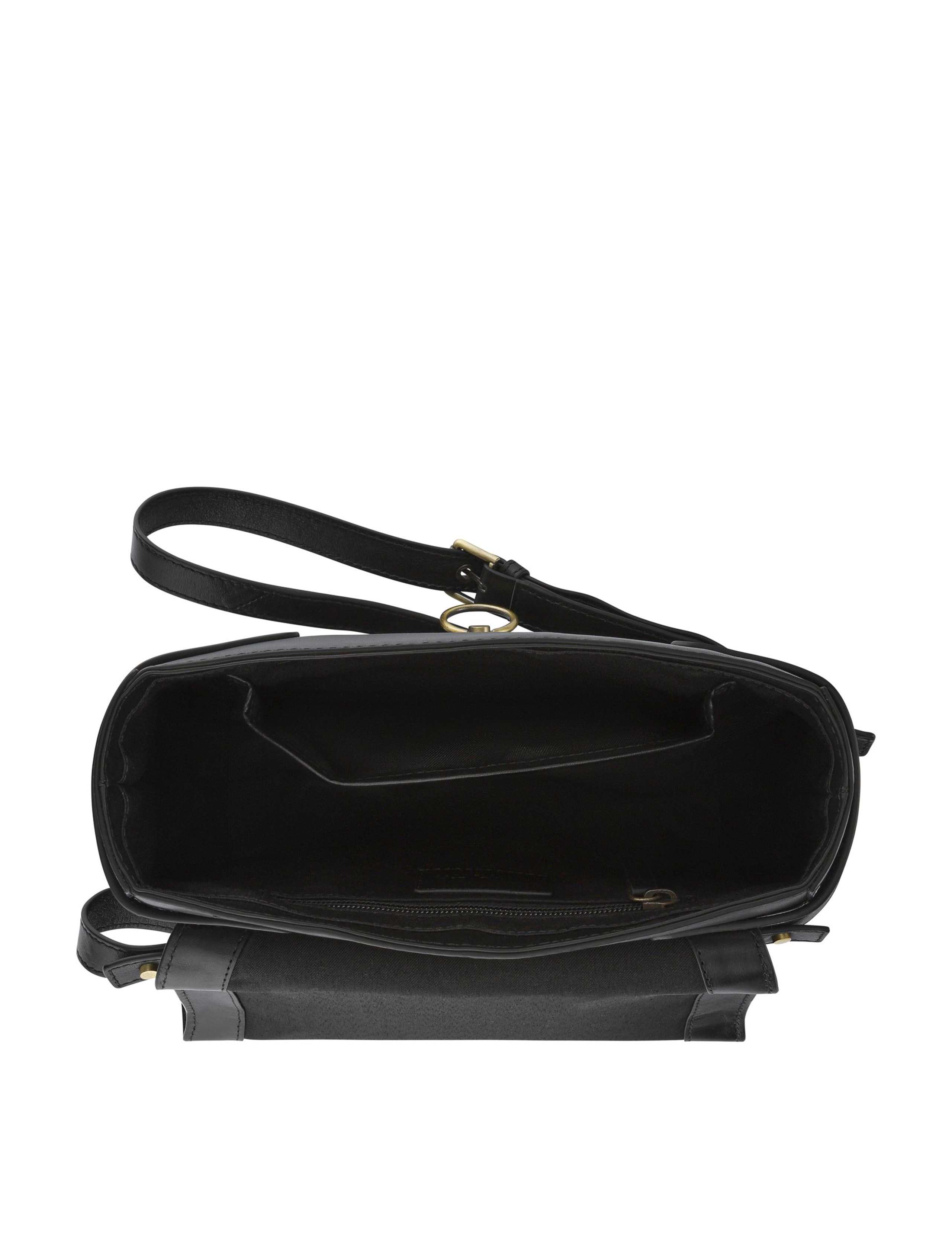 Leather Croc Effect Cross Body Shoulder Bag 5 of 5