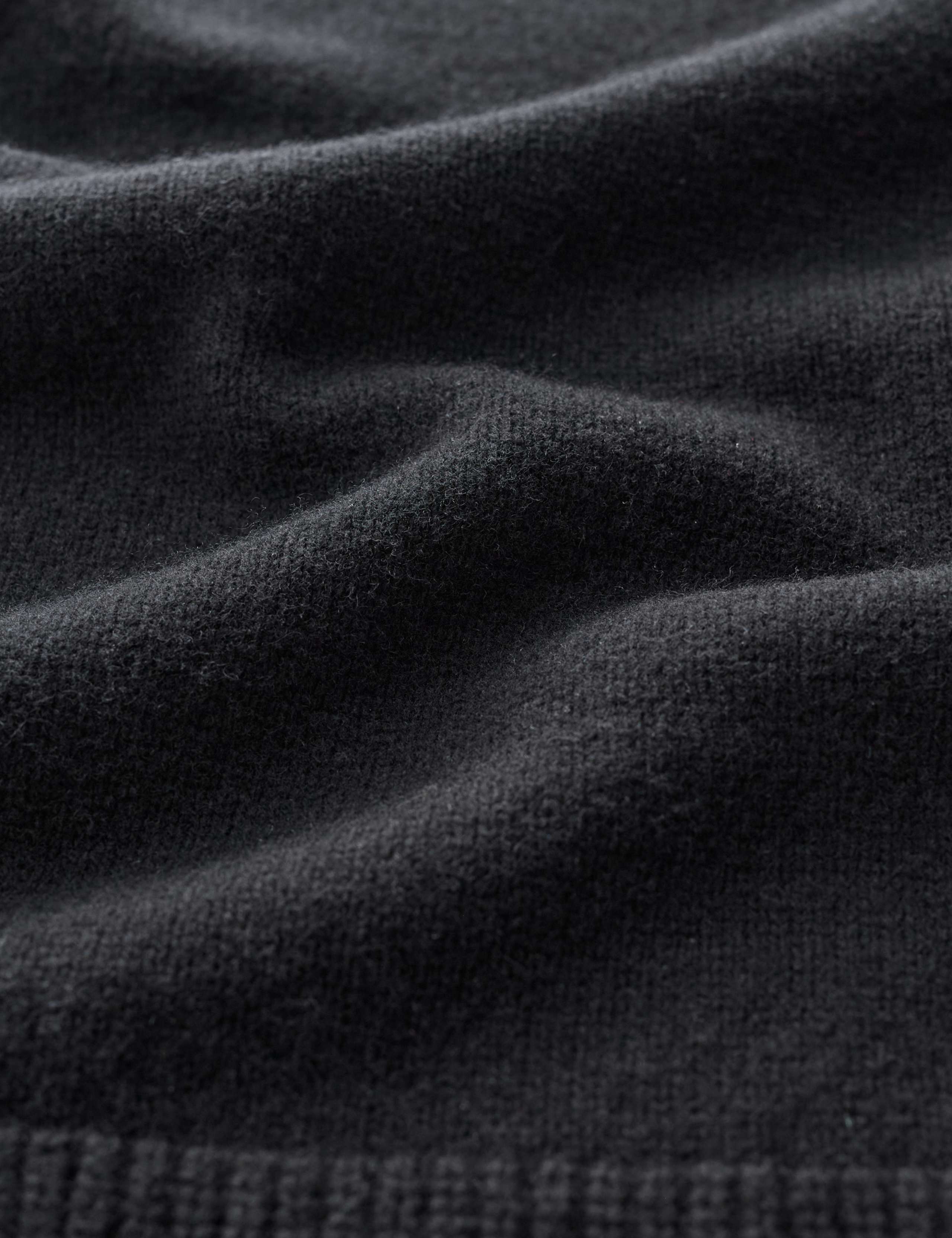 Merino Wool Rich Crew Neck Knitted Top 4 of 4