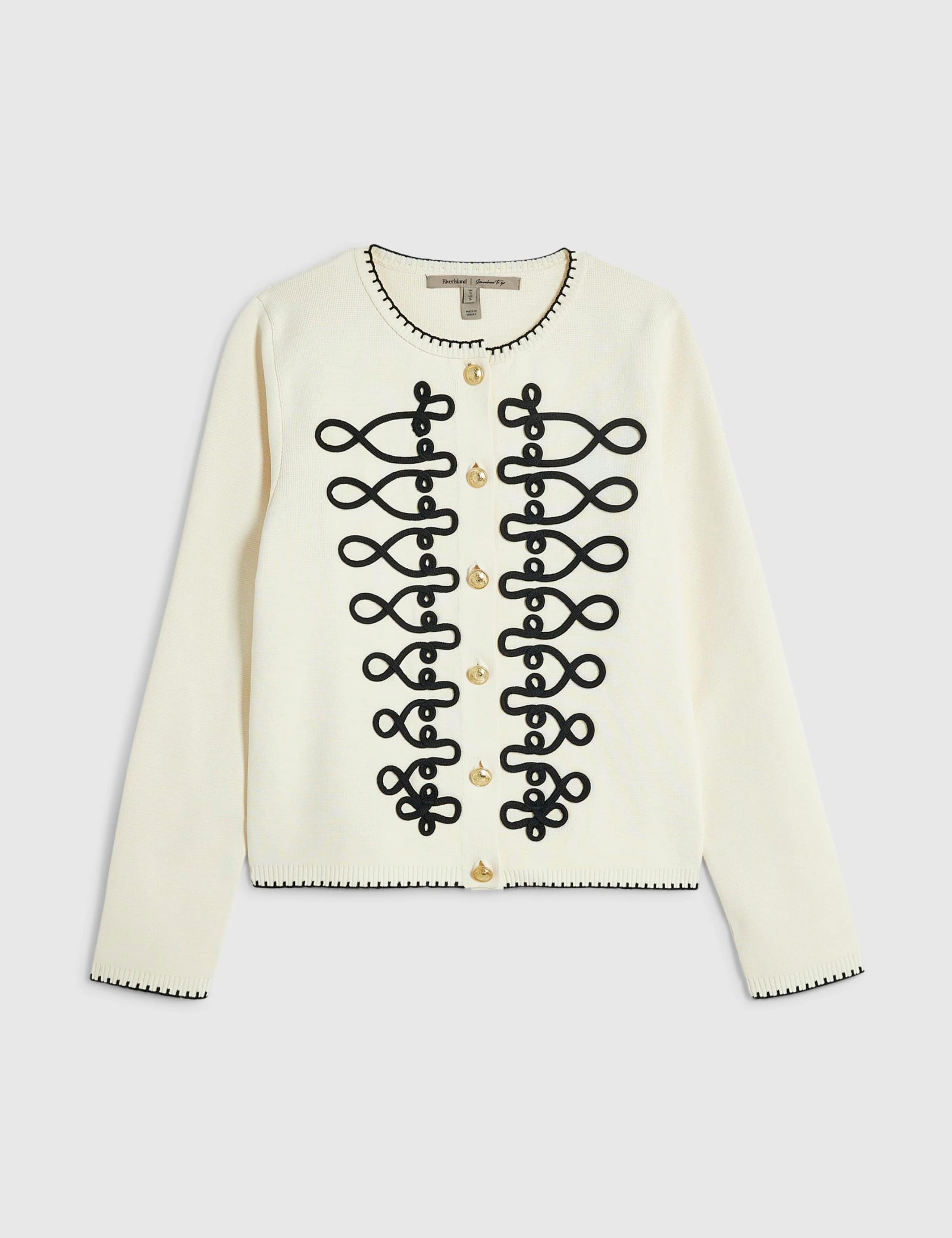 Pure Cotton Whip Stitch Cardigan 3 of 6