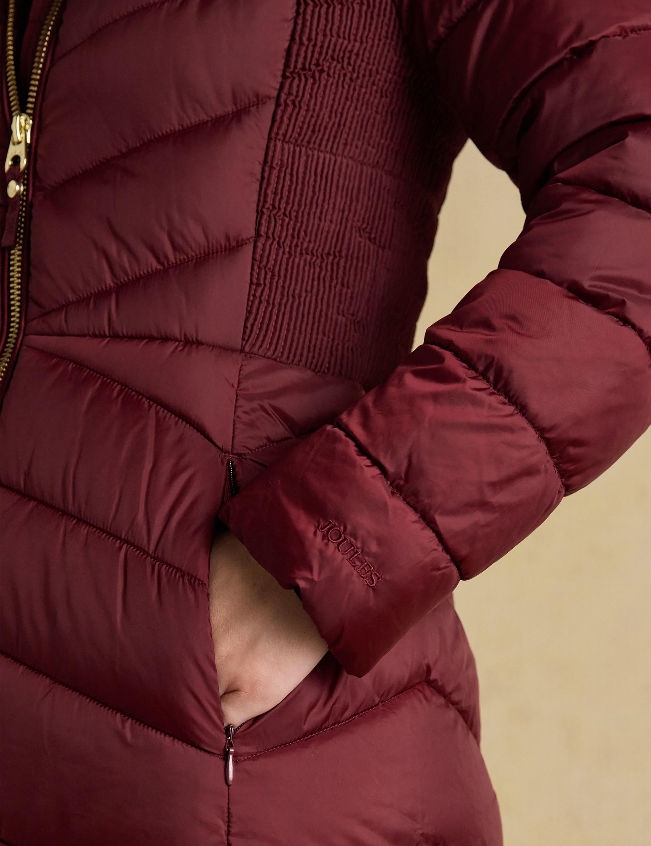 Padded Hooded High Neck Longline Coat 4 of 5