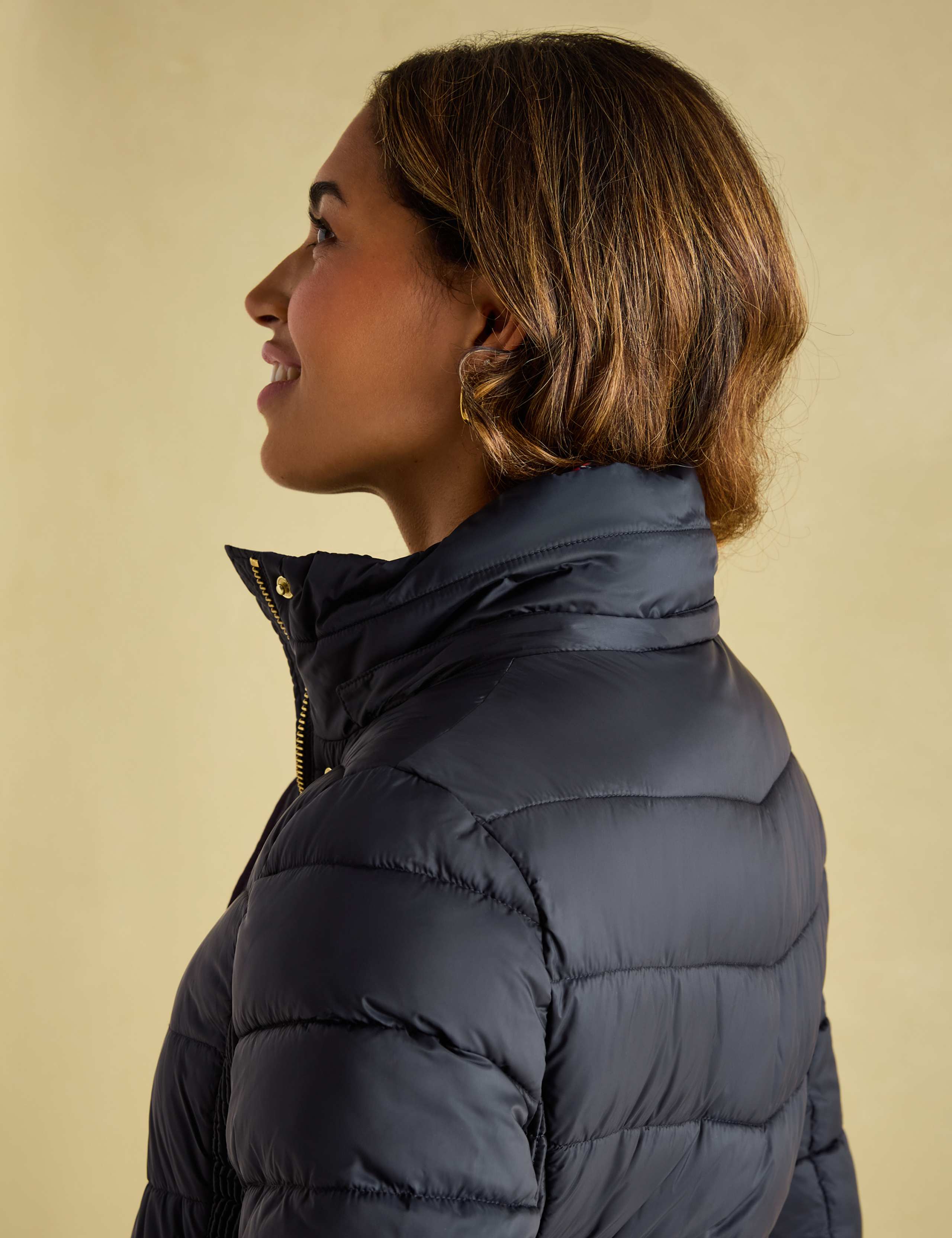 Padded Hooded High Neck Longline Coat 5 of 7