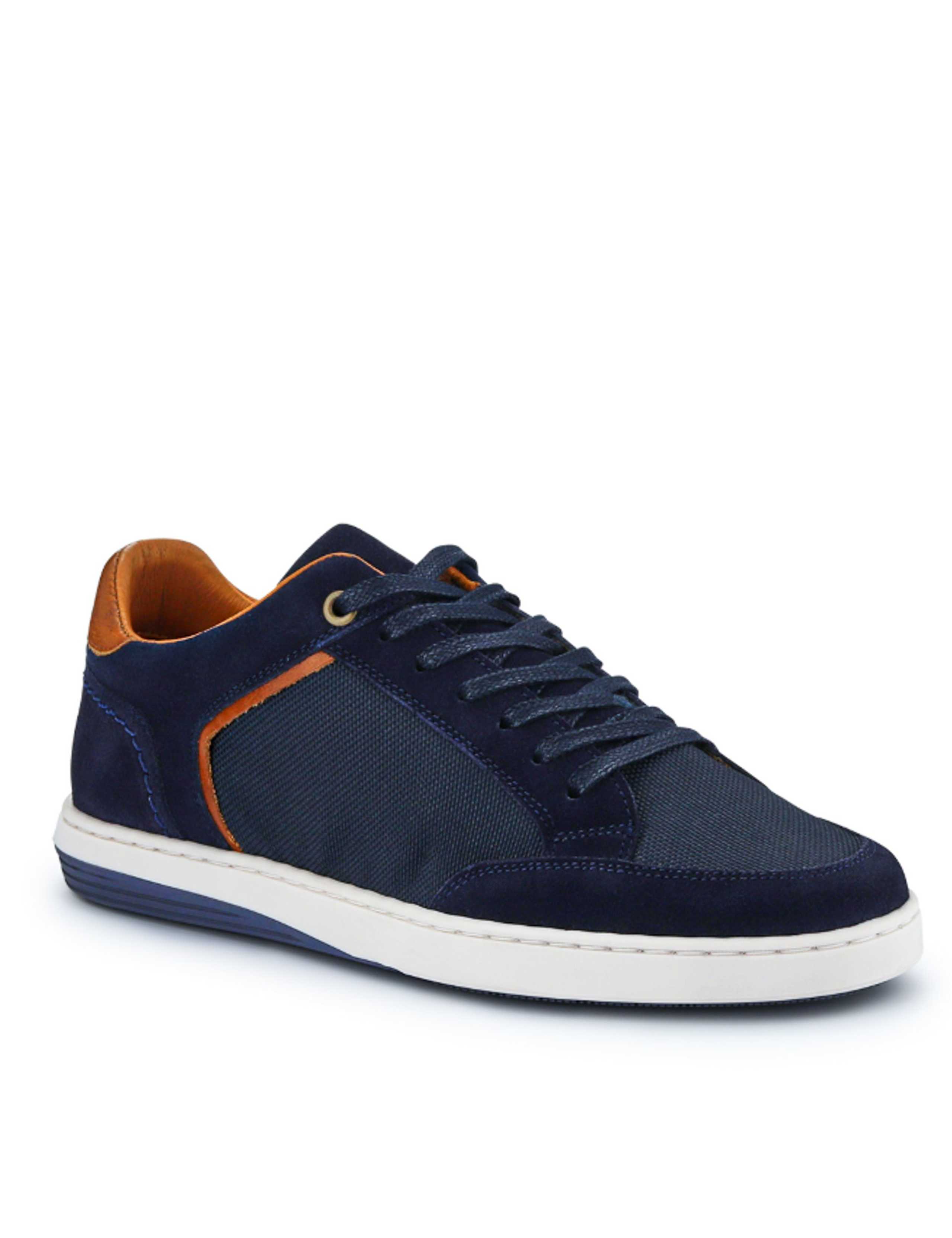 Suede Lace up Trainers 2 of 6