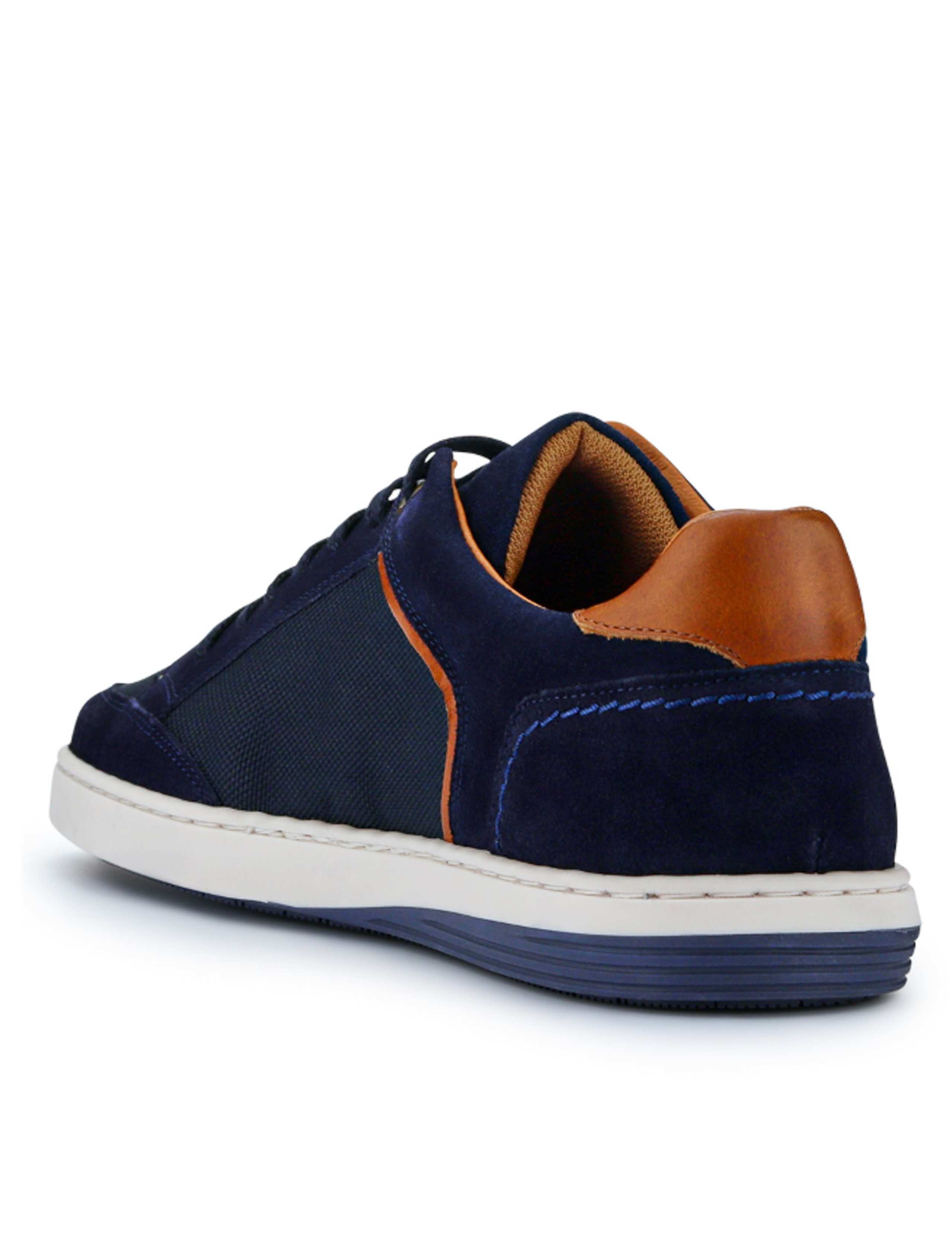 Suede Lace up Trainers 3 of 6