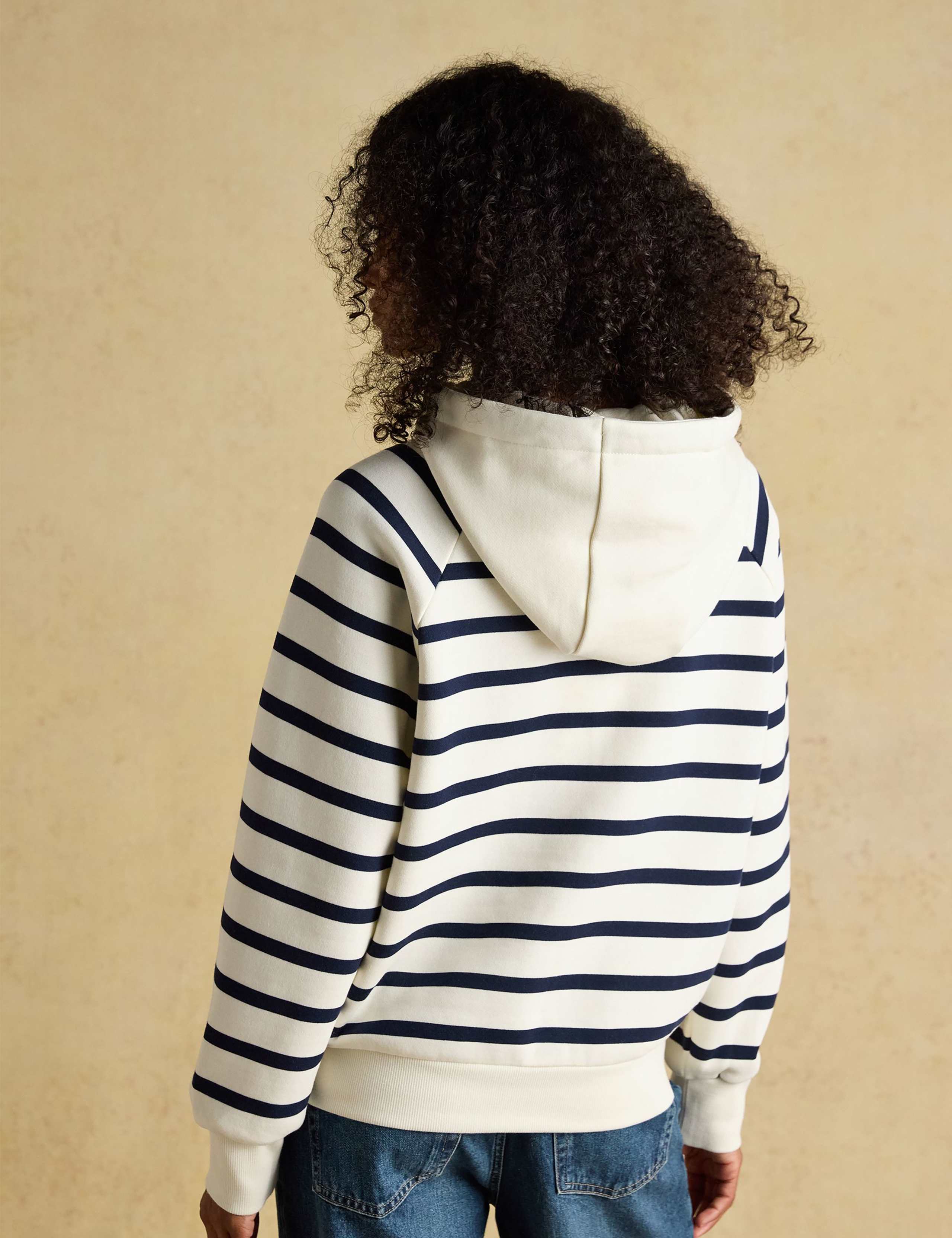Cotton Rich Striped Hoodie 4 of 9