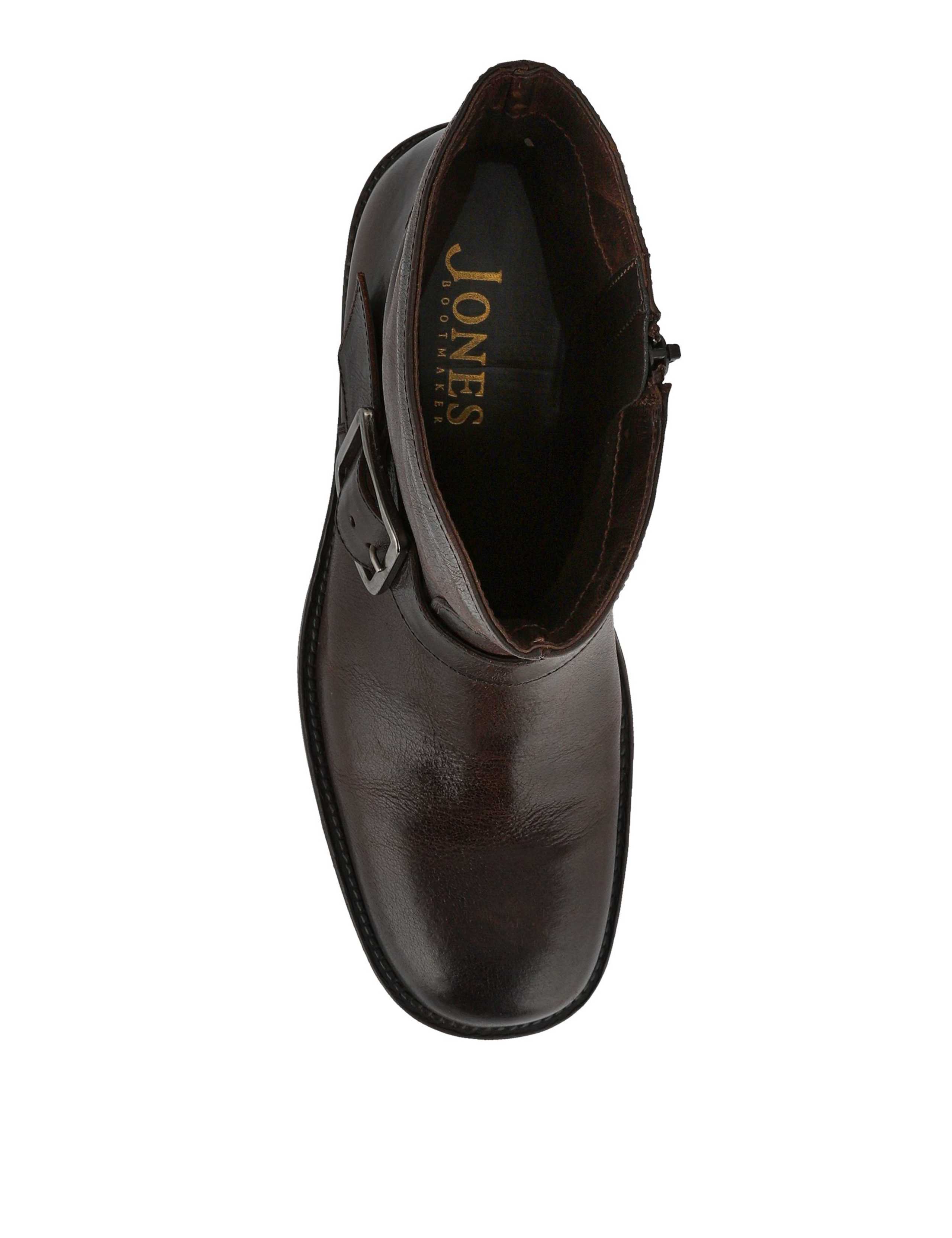 Leather Buckle Detail Ankle Boots 4 of 7