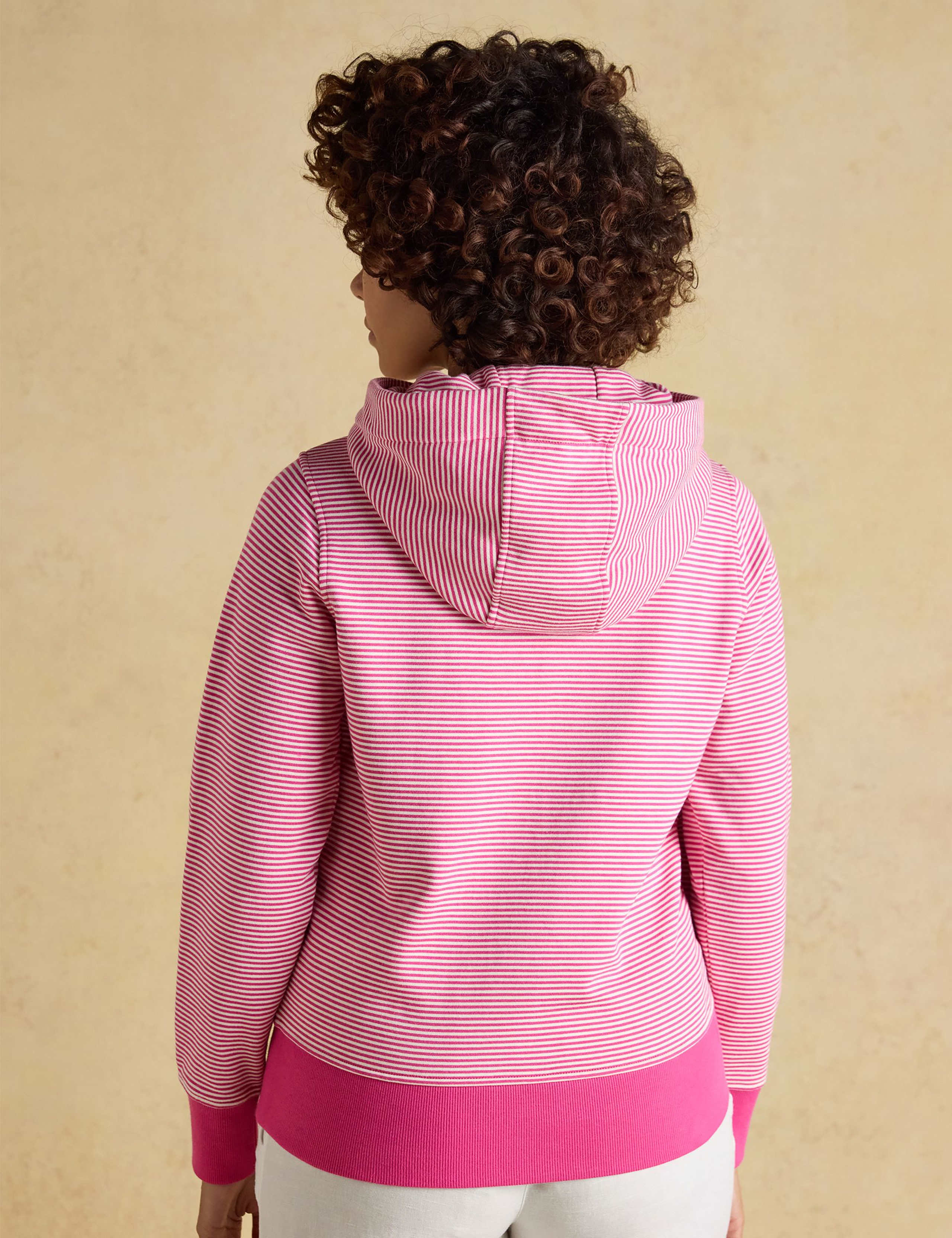 Pure Cotton Striped Hoodie 3 of 7