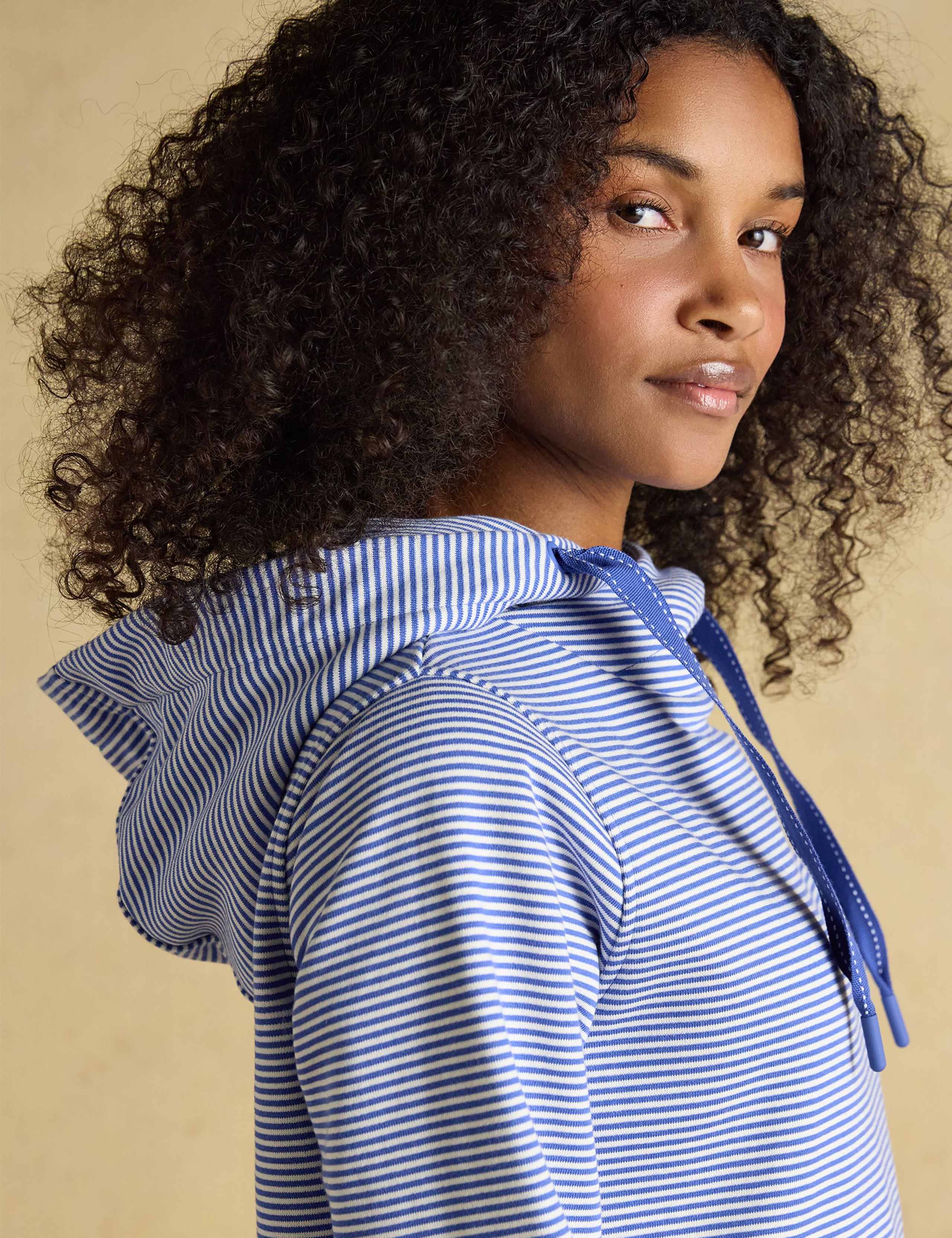 Pure Cotton Striped Hoodie 5 of 8