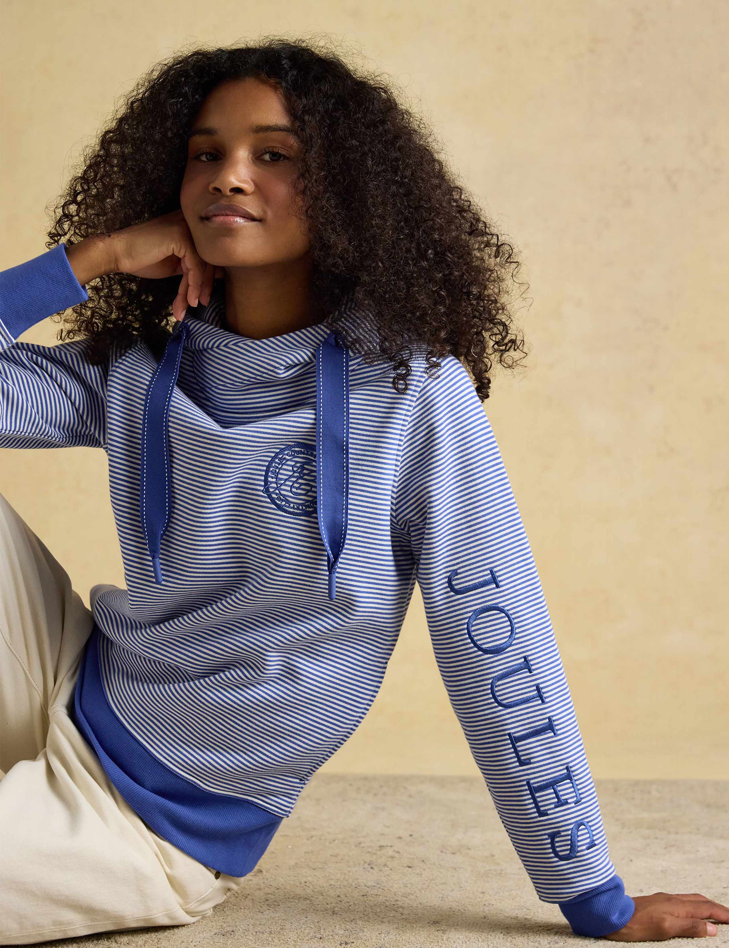 Pure Cotton Striped Hoodie 6 of 8