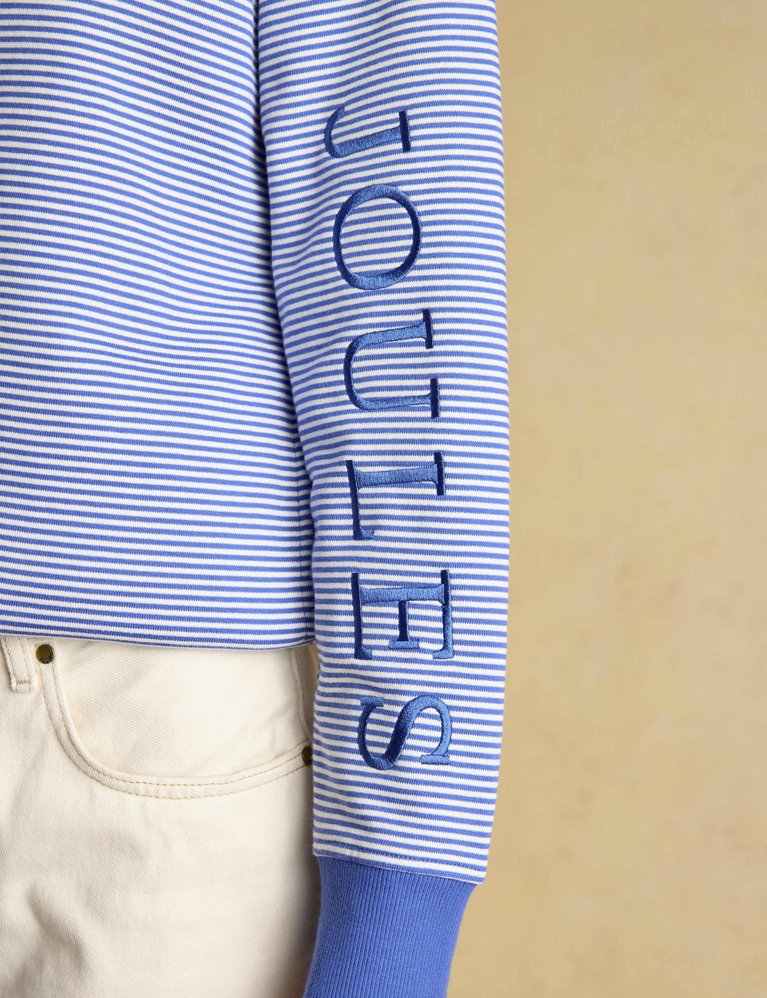 Pure Cotton Striped Hoodie 7 of 8