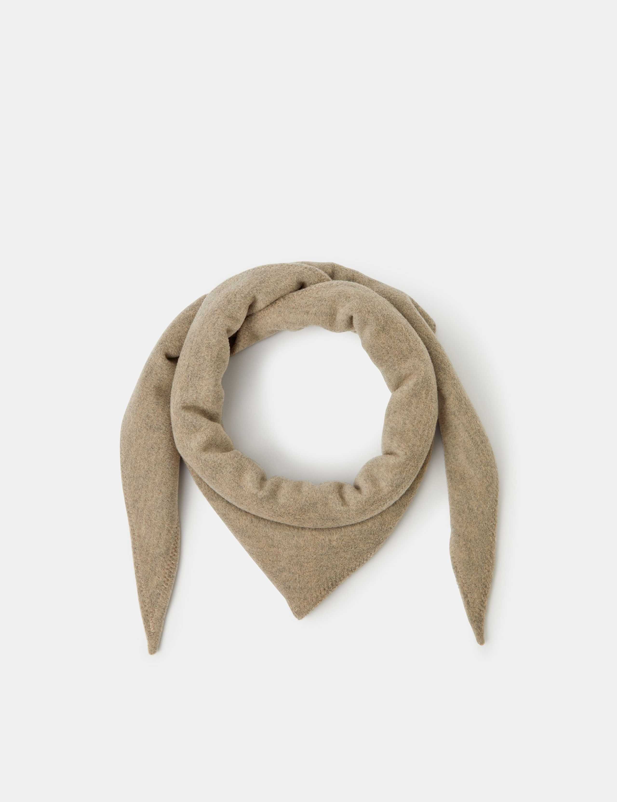 Knitted Large Triangle Scarf 2 of 3