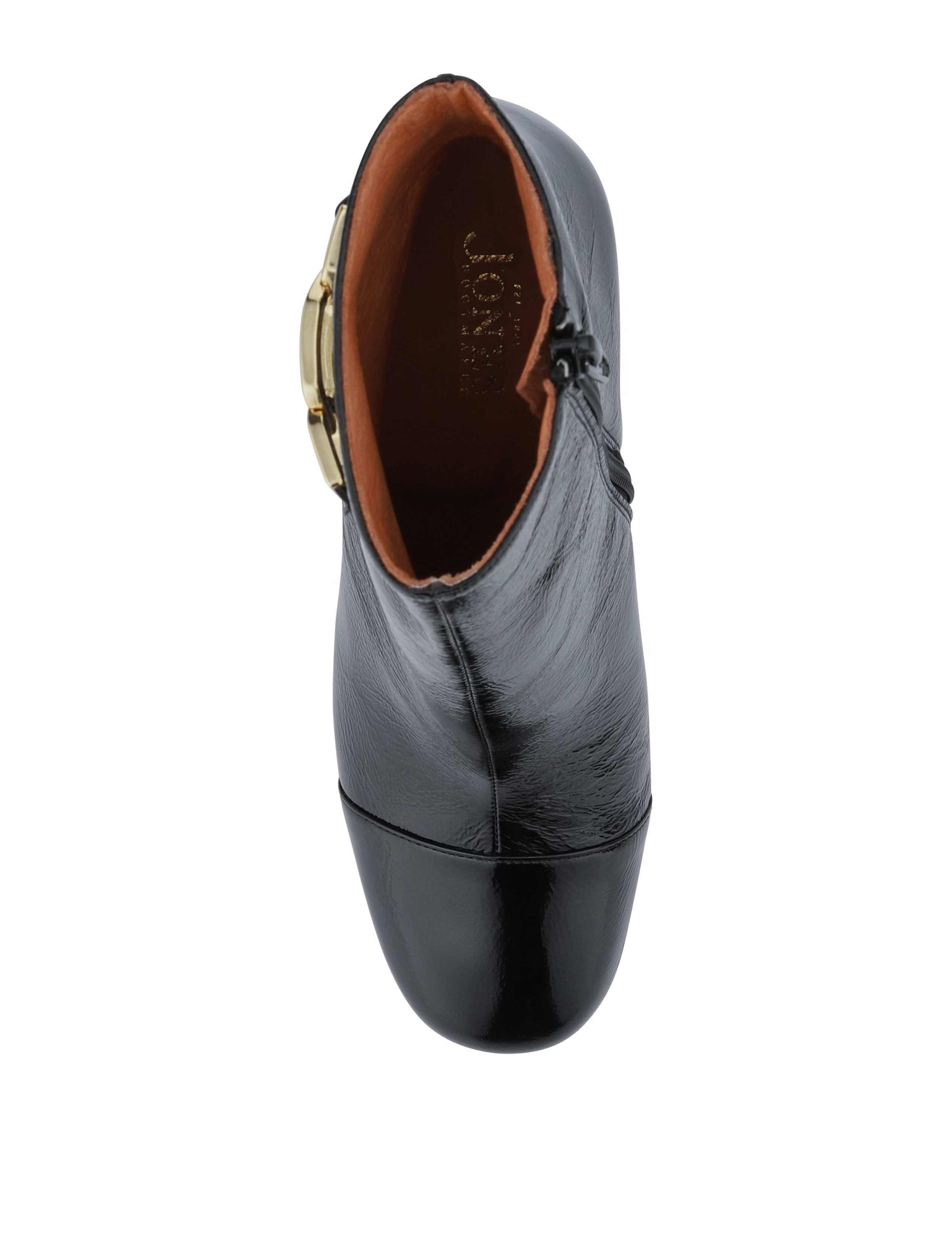 Leather Block Heel Ankle Boots 3 of 5