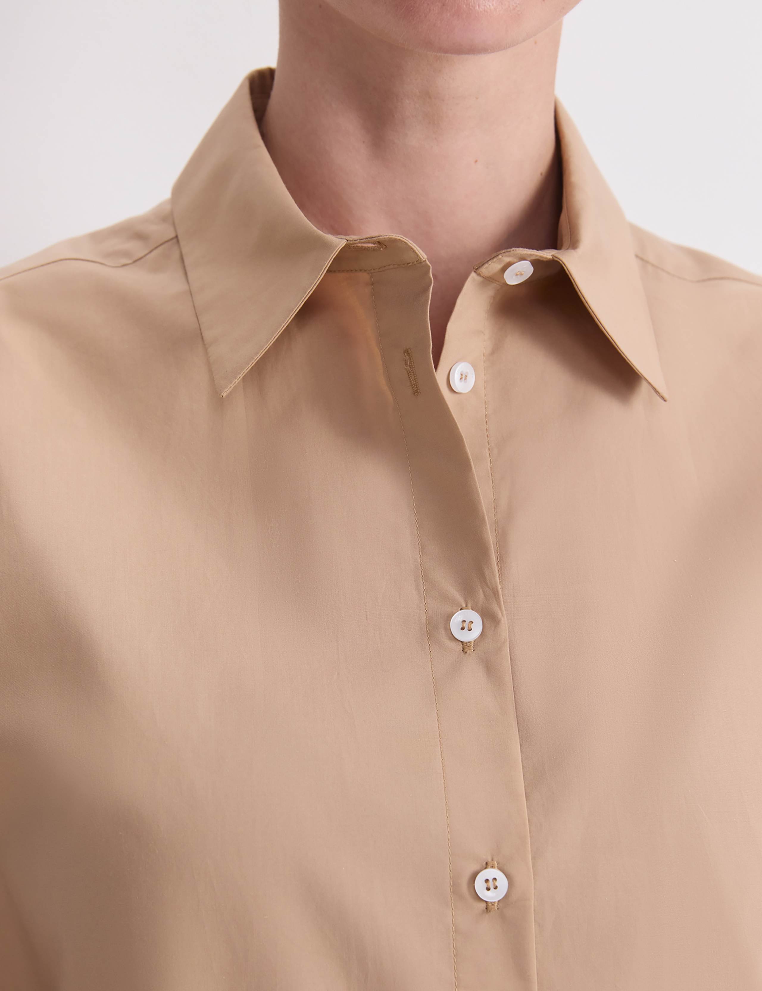 Pure Cotton Cap Sleeve Shirt 7 of 7
