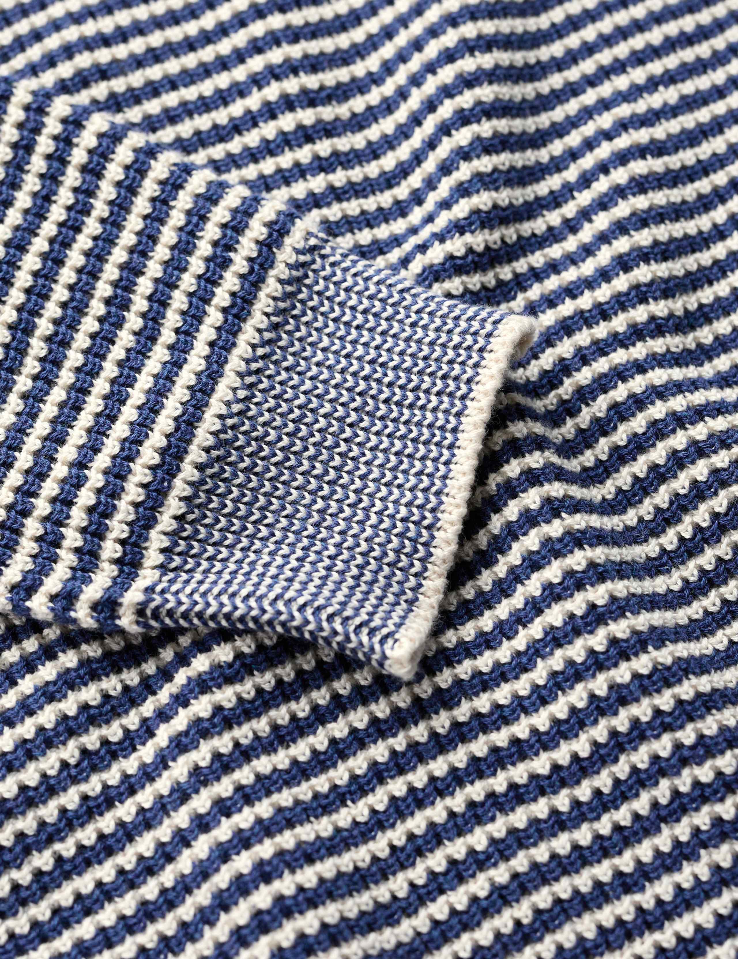 Pure Cotton Striped Relaxed Jumper 5 of 5