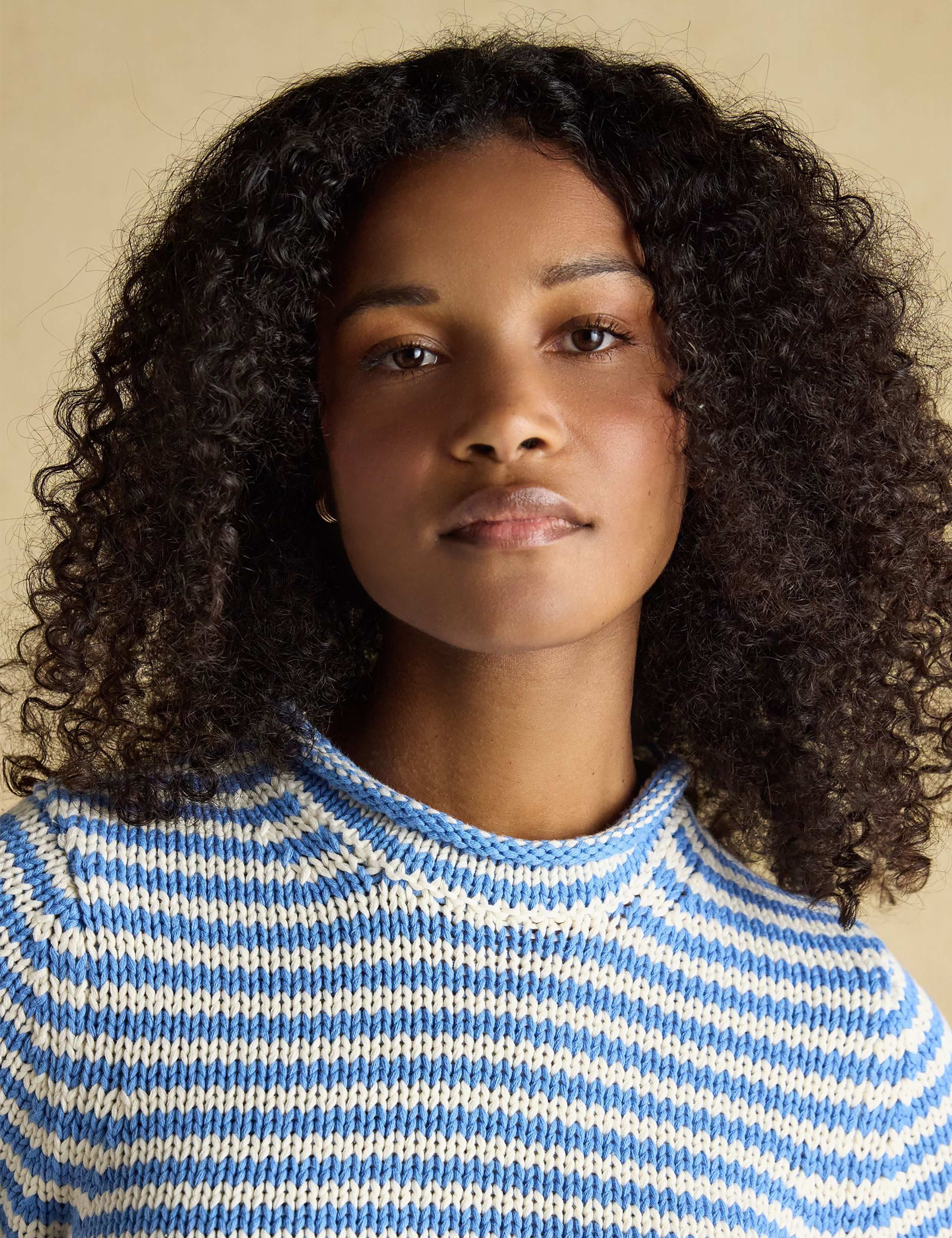 Pure Cotton Striped Jumper 6 of 8