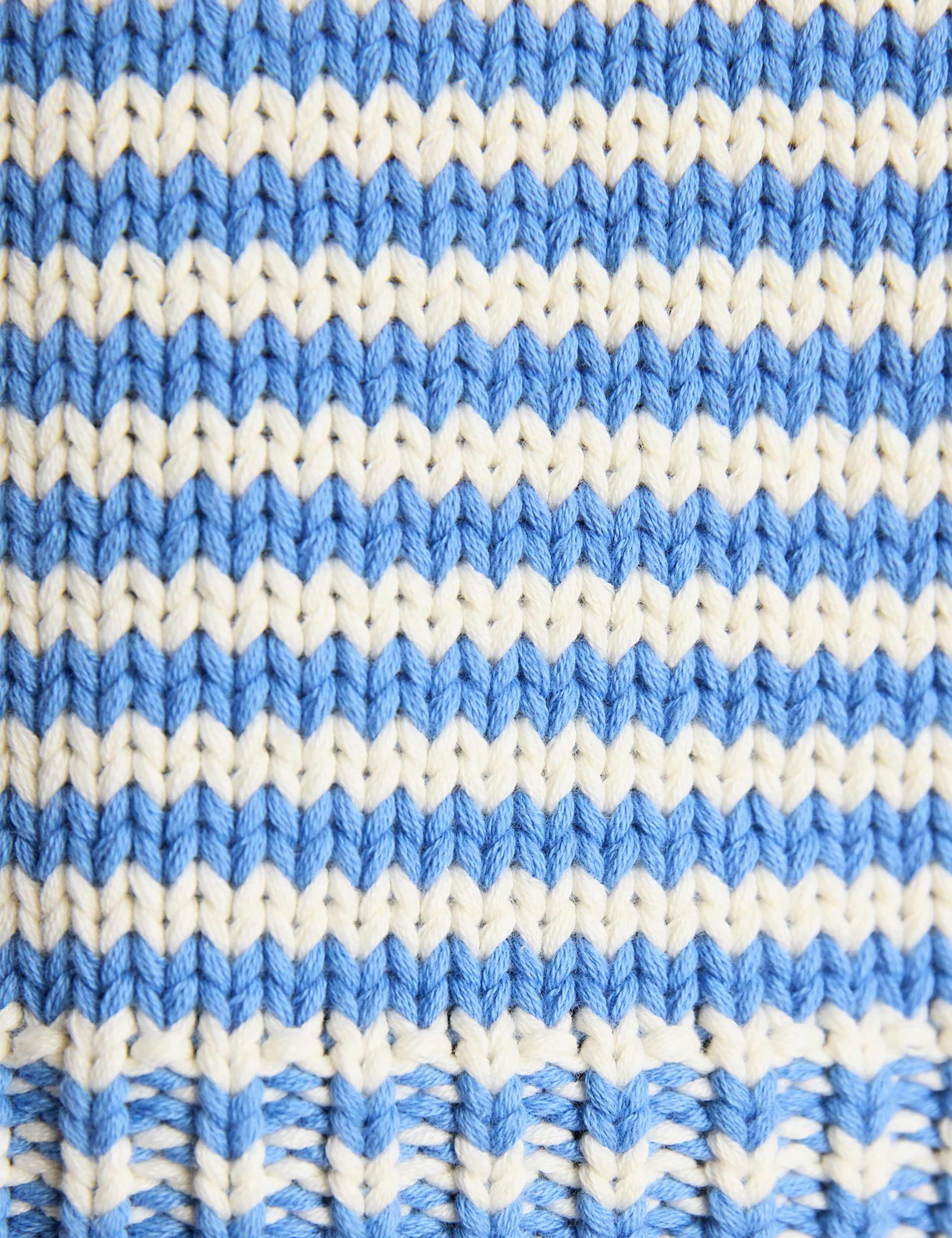 Pure Cotton Striped Jumper 8 of 8