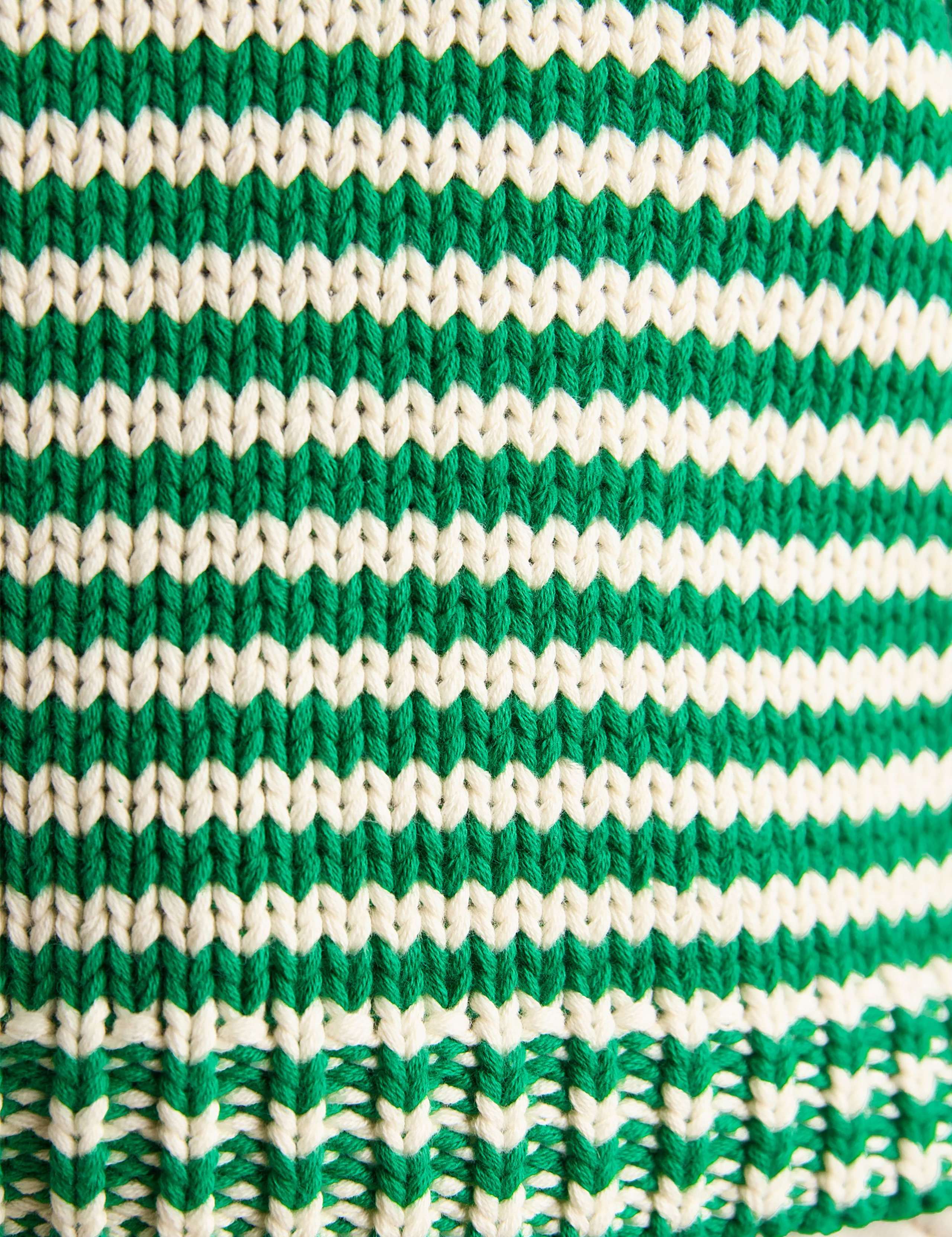 Pure Cotton Striped Jumper 8 of 8