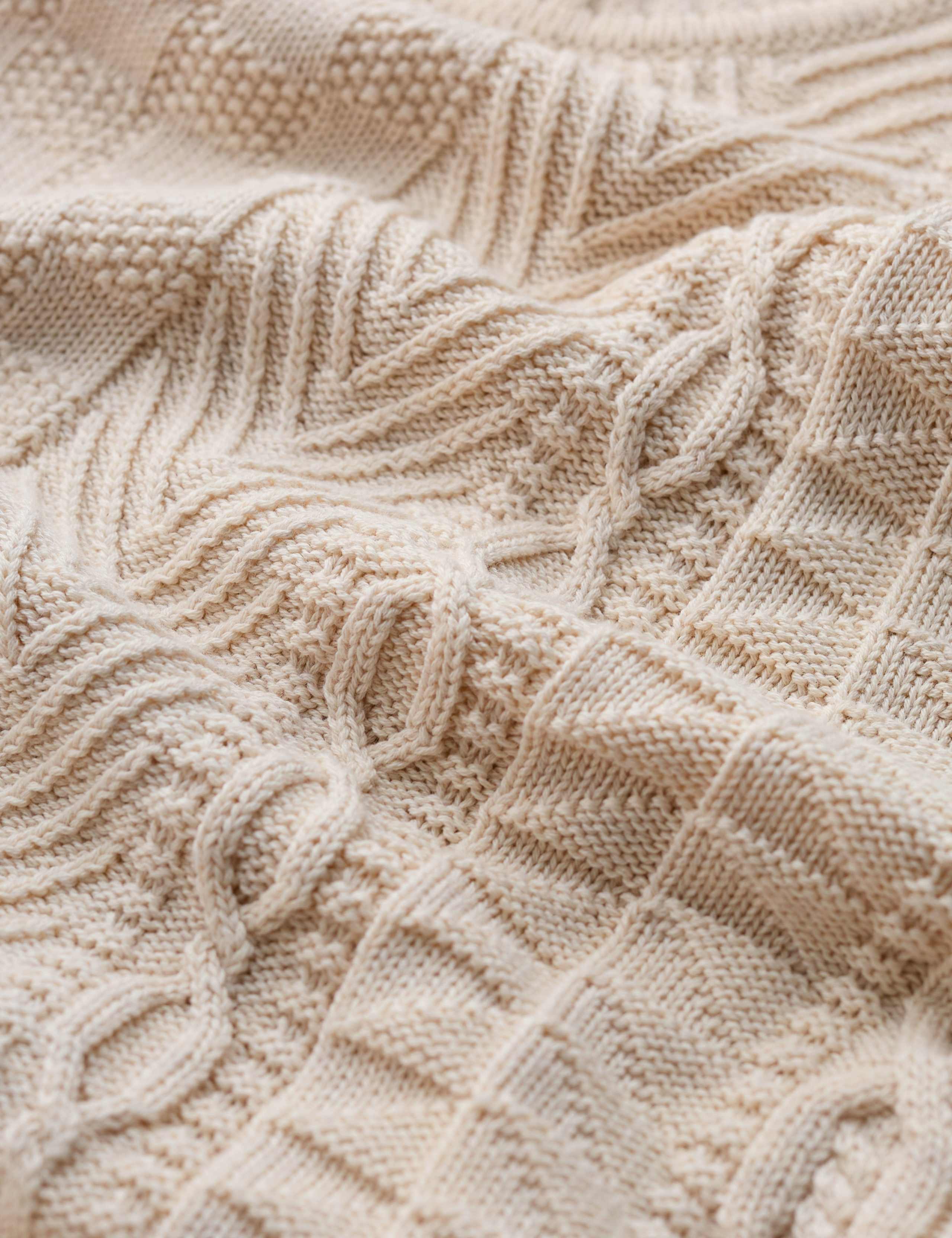 Pure Cotton Patterned Relaxed Jumper 4 of 6