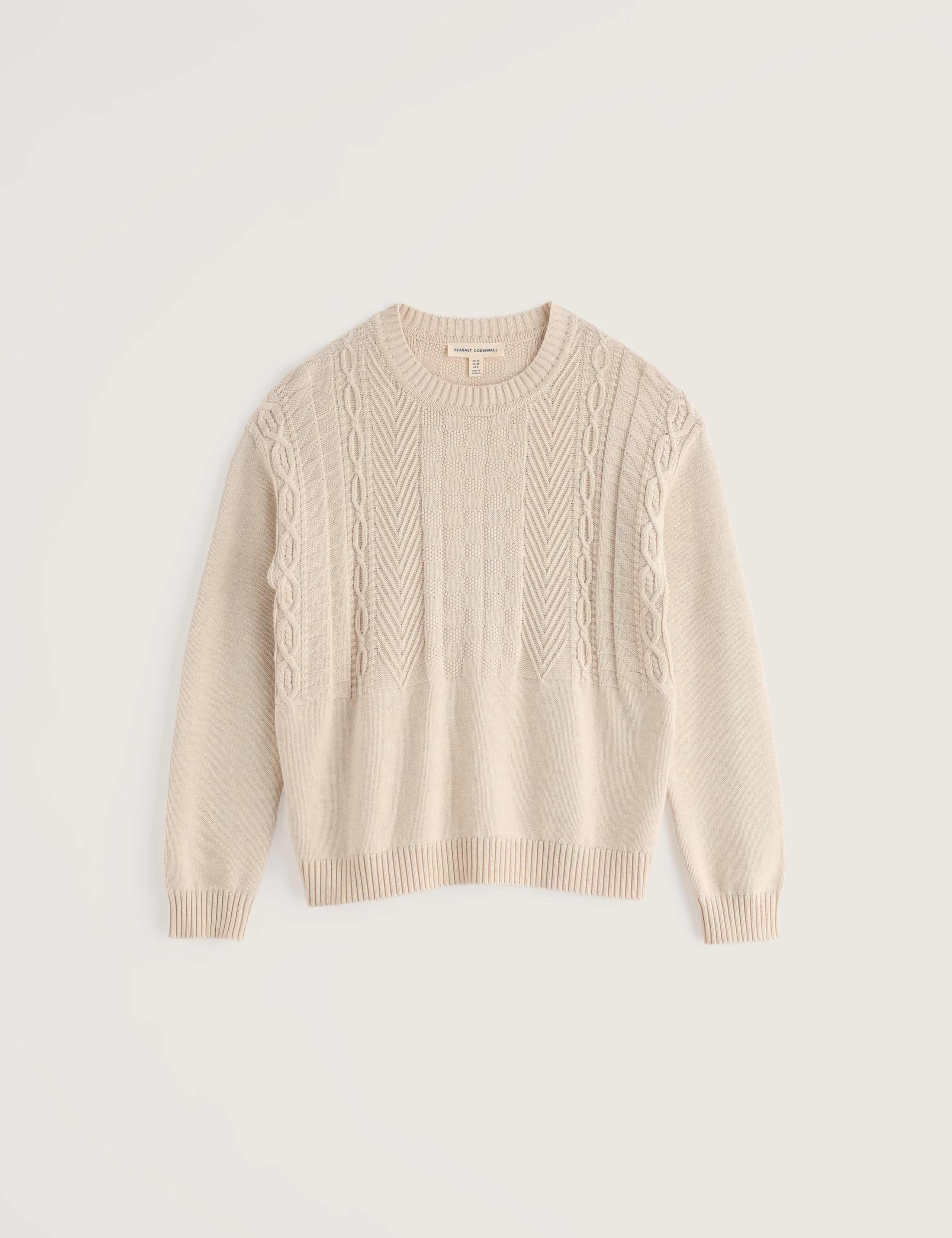 Pure Cotton Patterned Relaxed Jumper 2 of 6