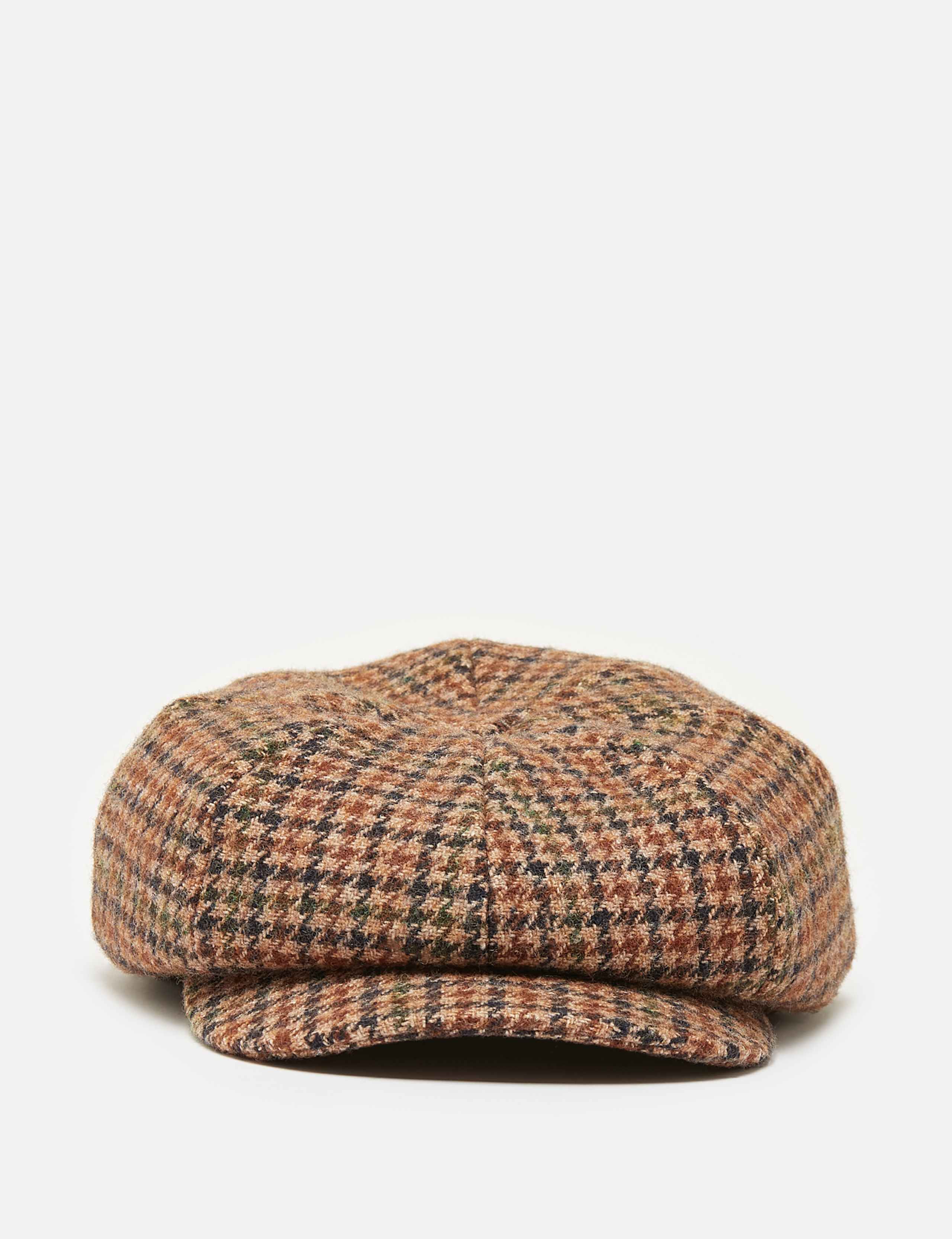 Wool Rich Checked Baker Boy Hat 2 of 5
