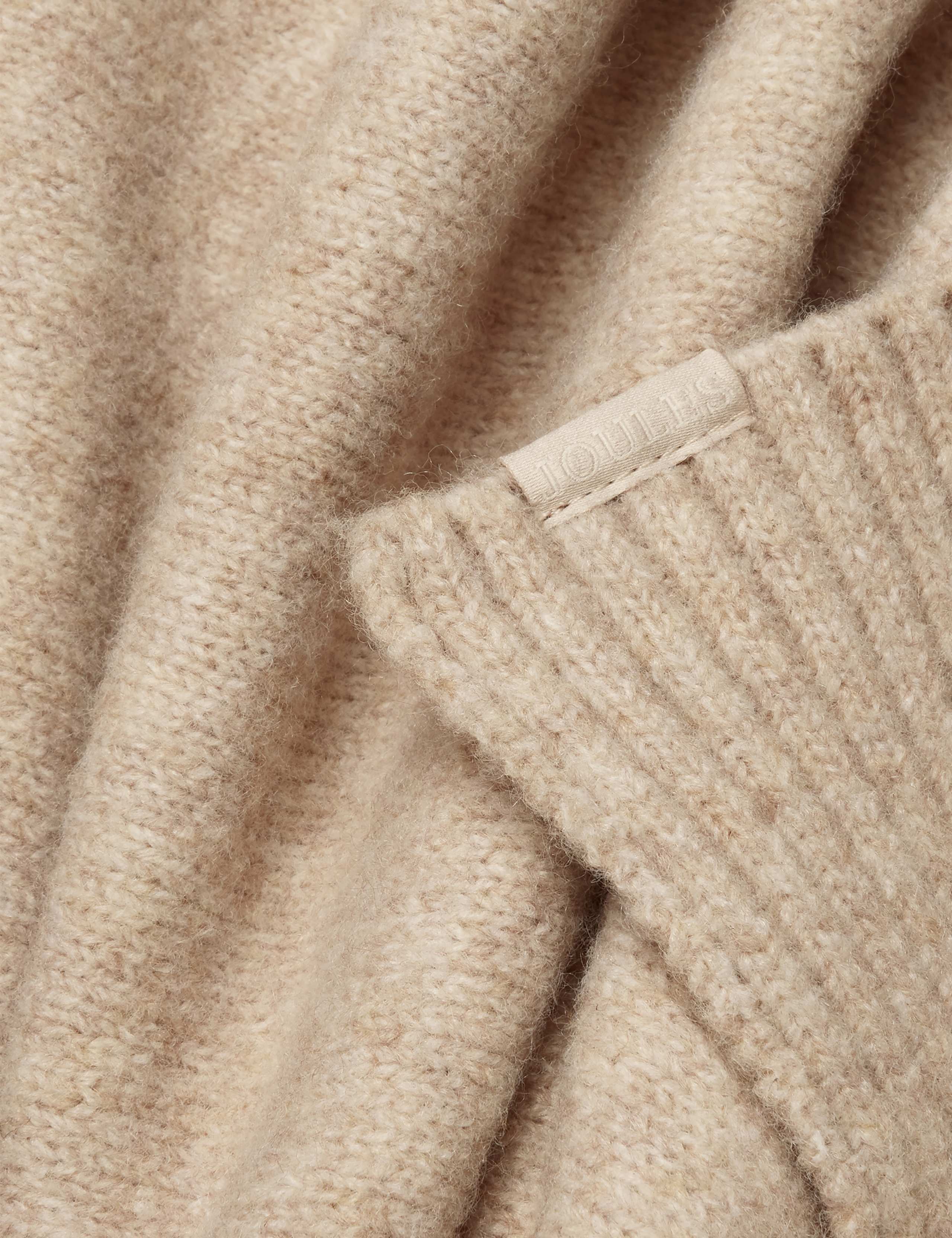 Knitted Textured Scarf 4 of 6
