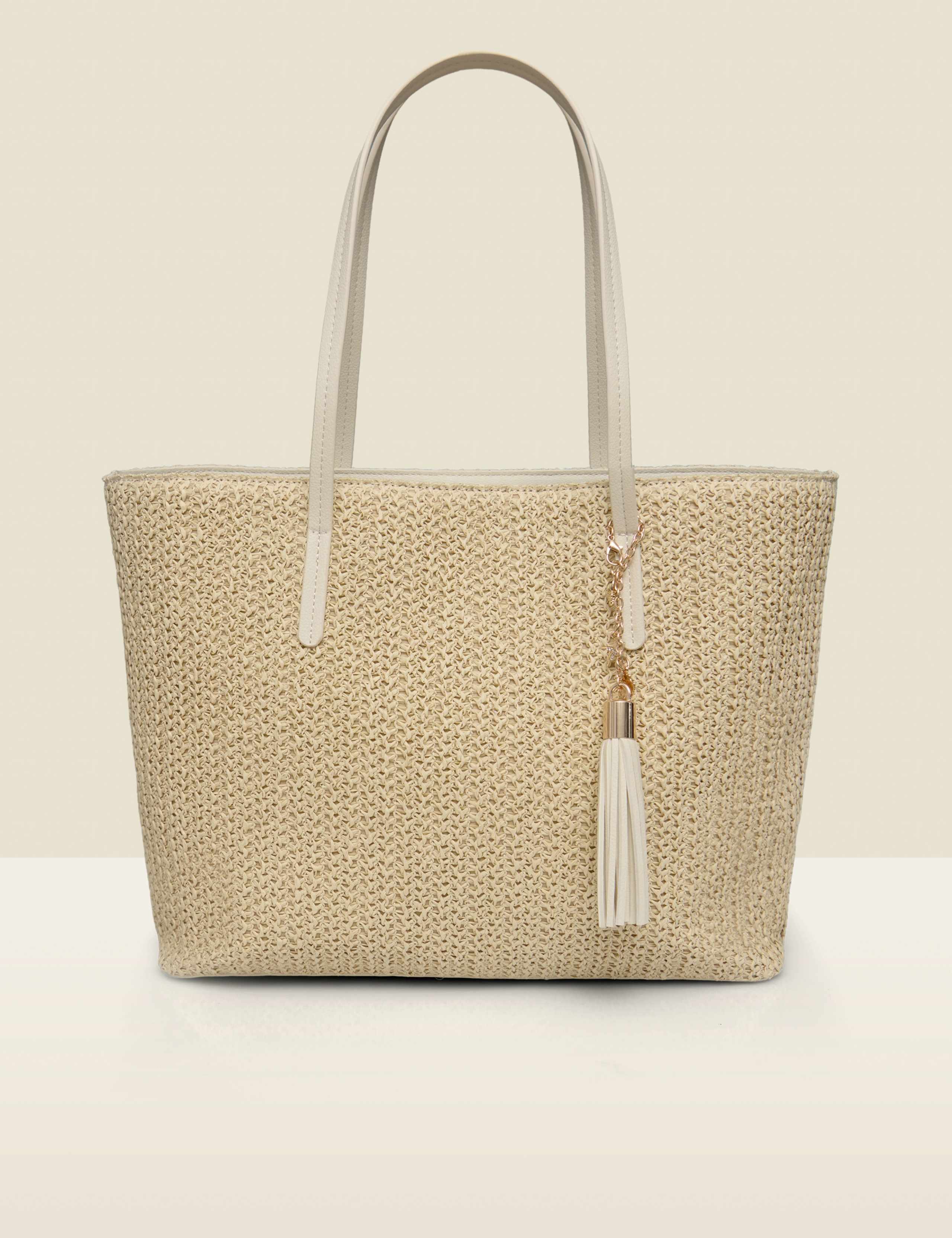 Straw Tote Bag 2 of 5