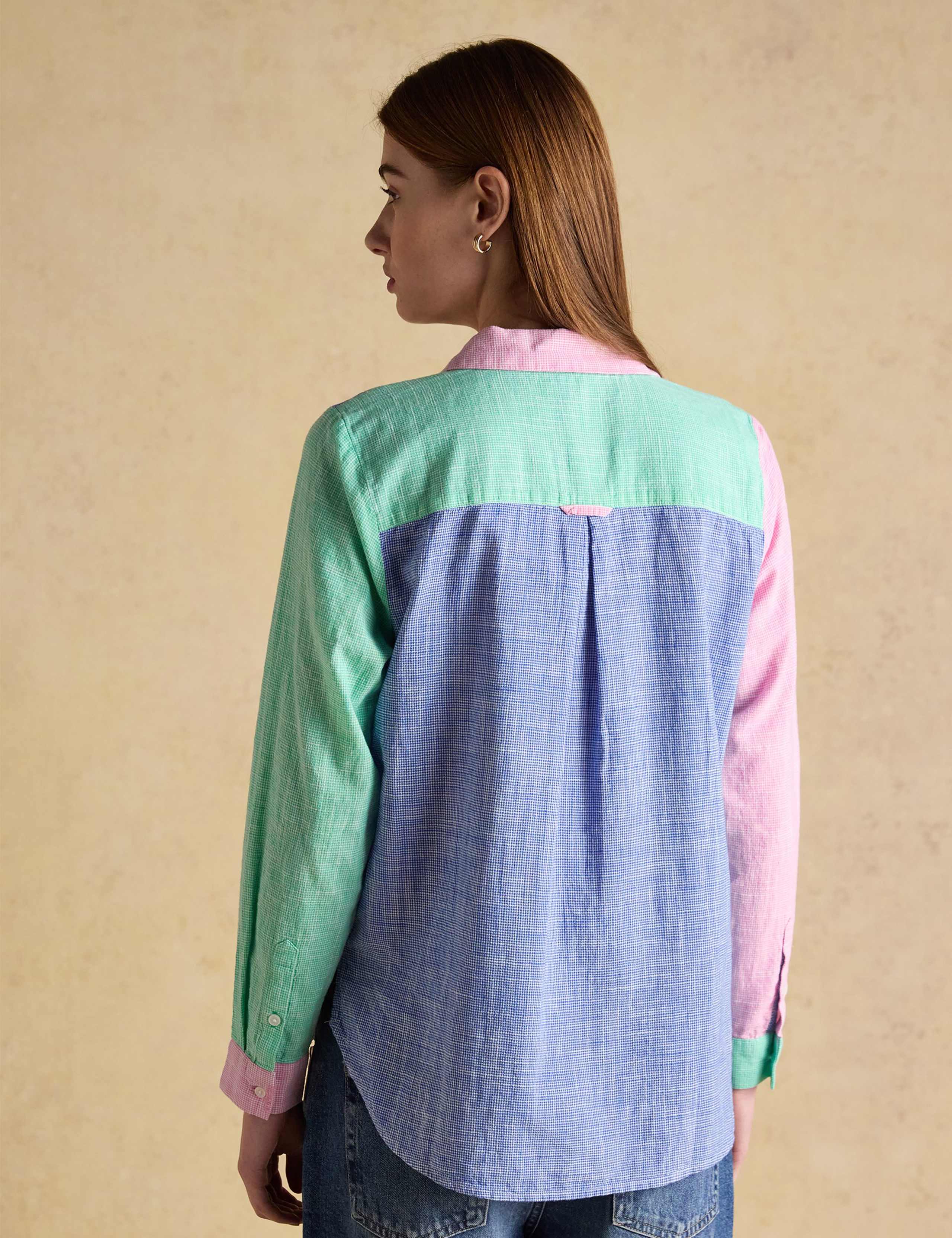 Pure Cotton Colour Block Shirt 4 of 8