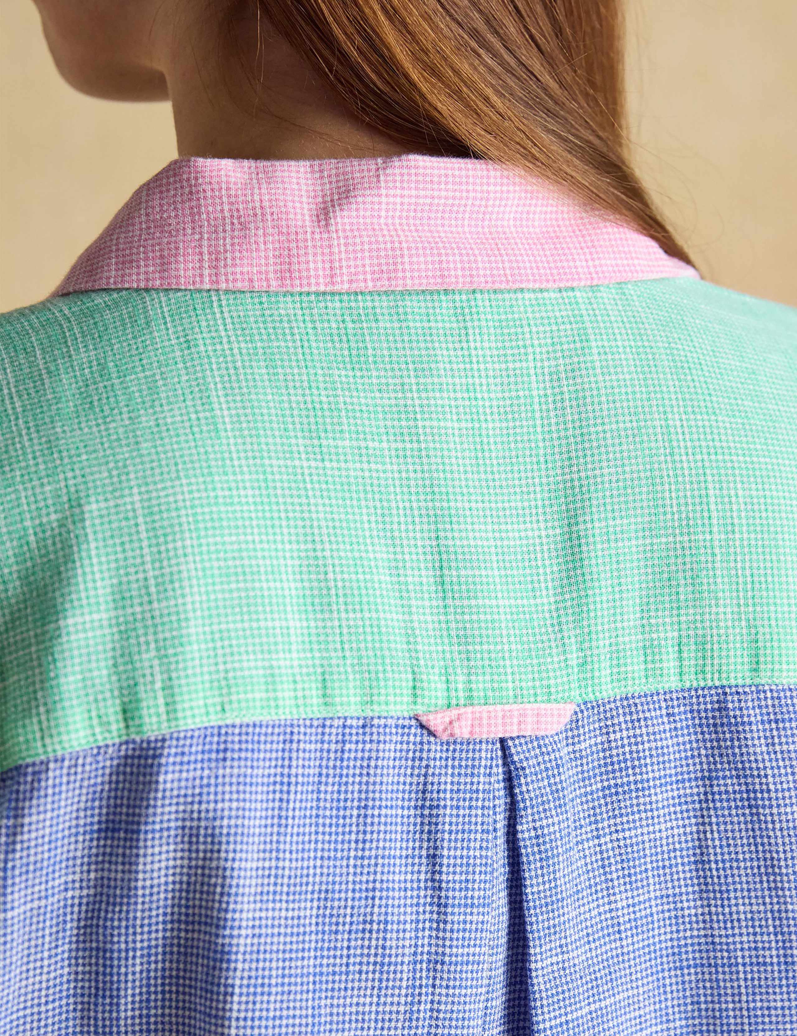 Pure Cotton Colour Block Shirt 7 of 8