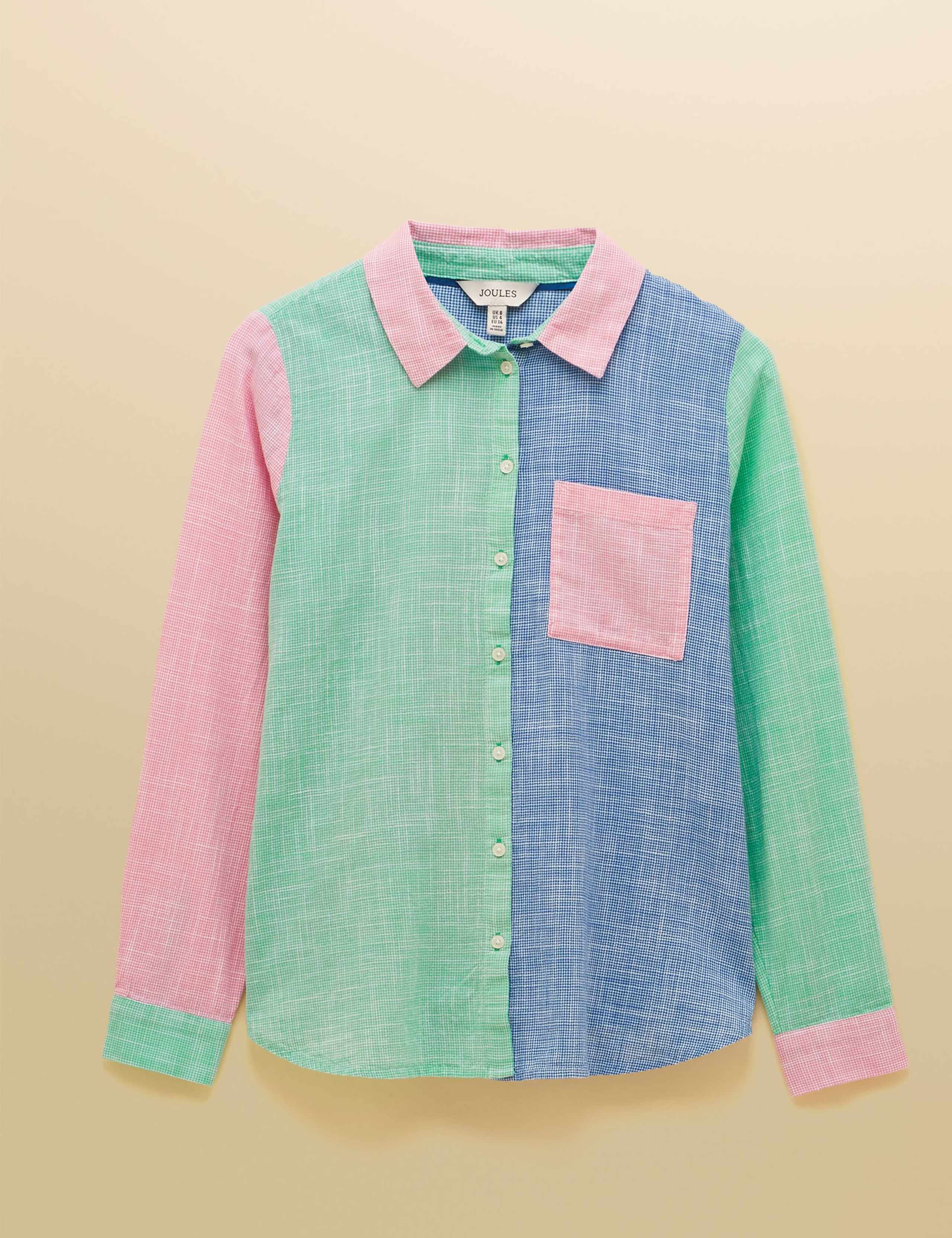 Pure Cotton Colour Block Shirt 2 of 8