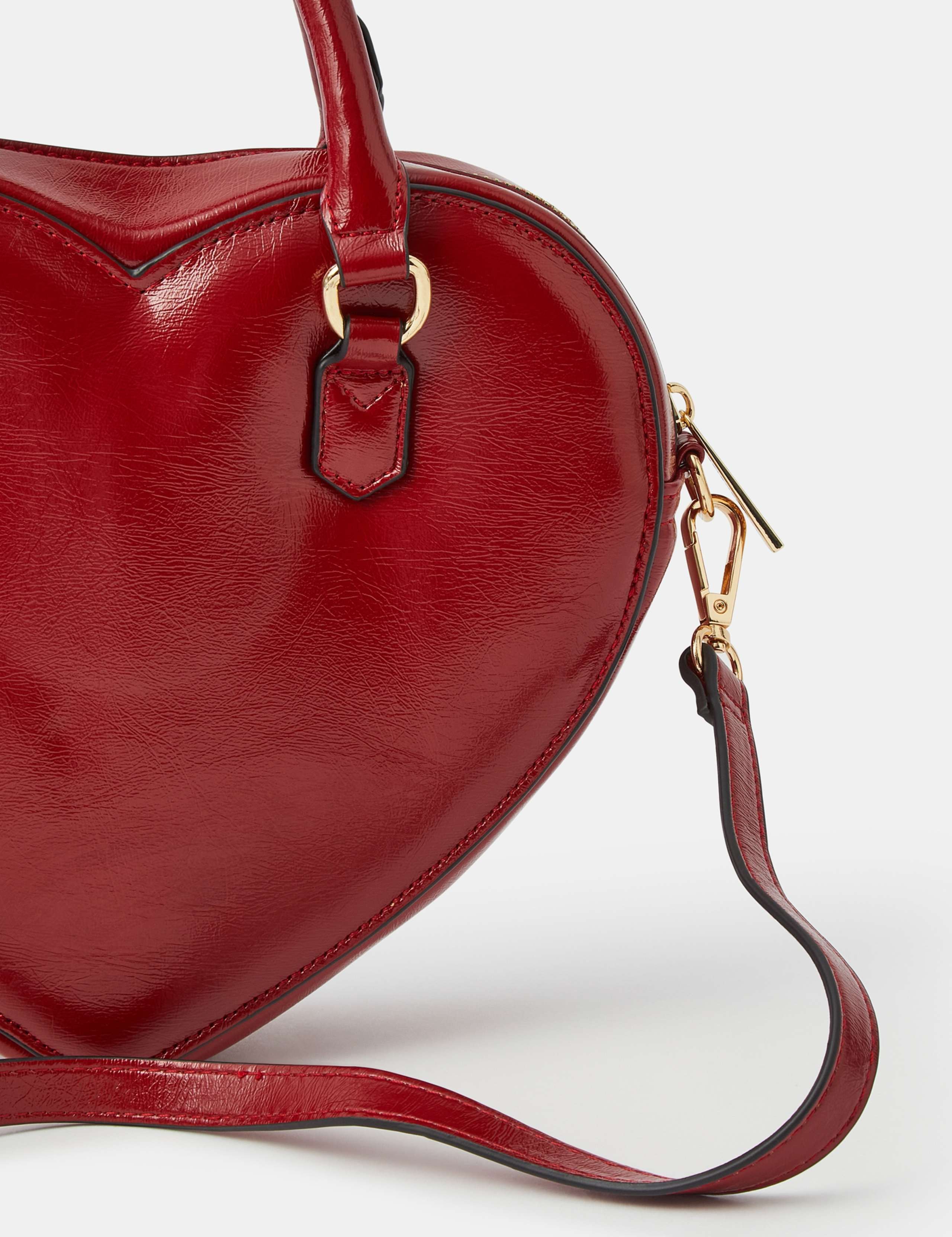 Faux Leather Cross Body Bag 4 of 5