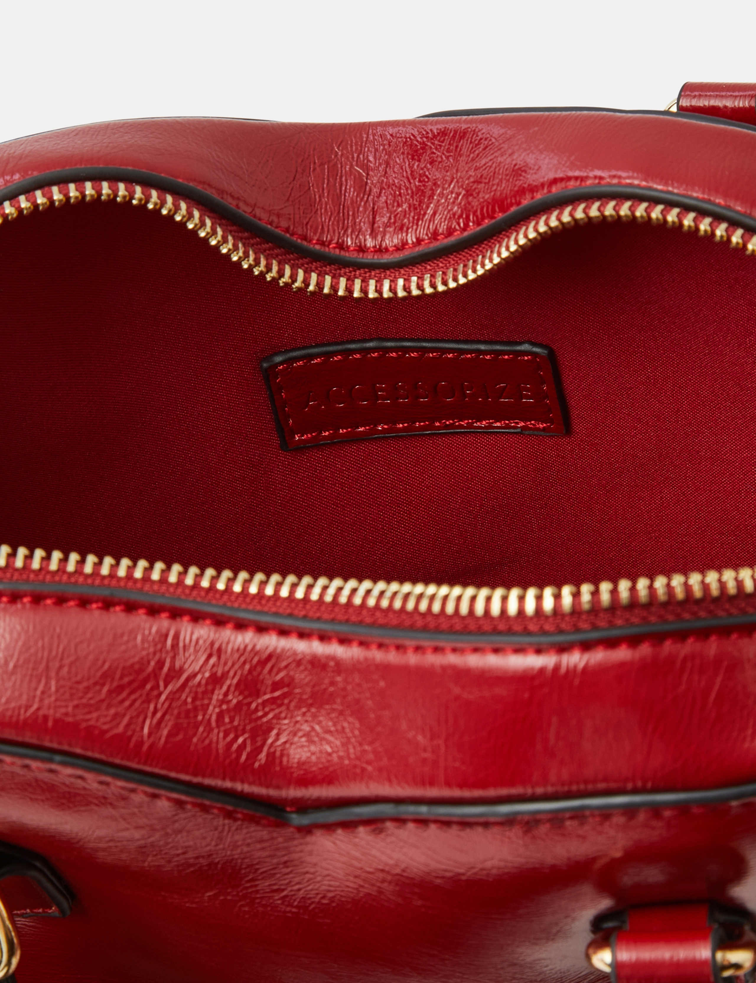 Faux Leather Cross Body Bag 5 of 5