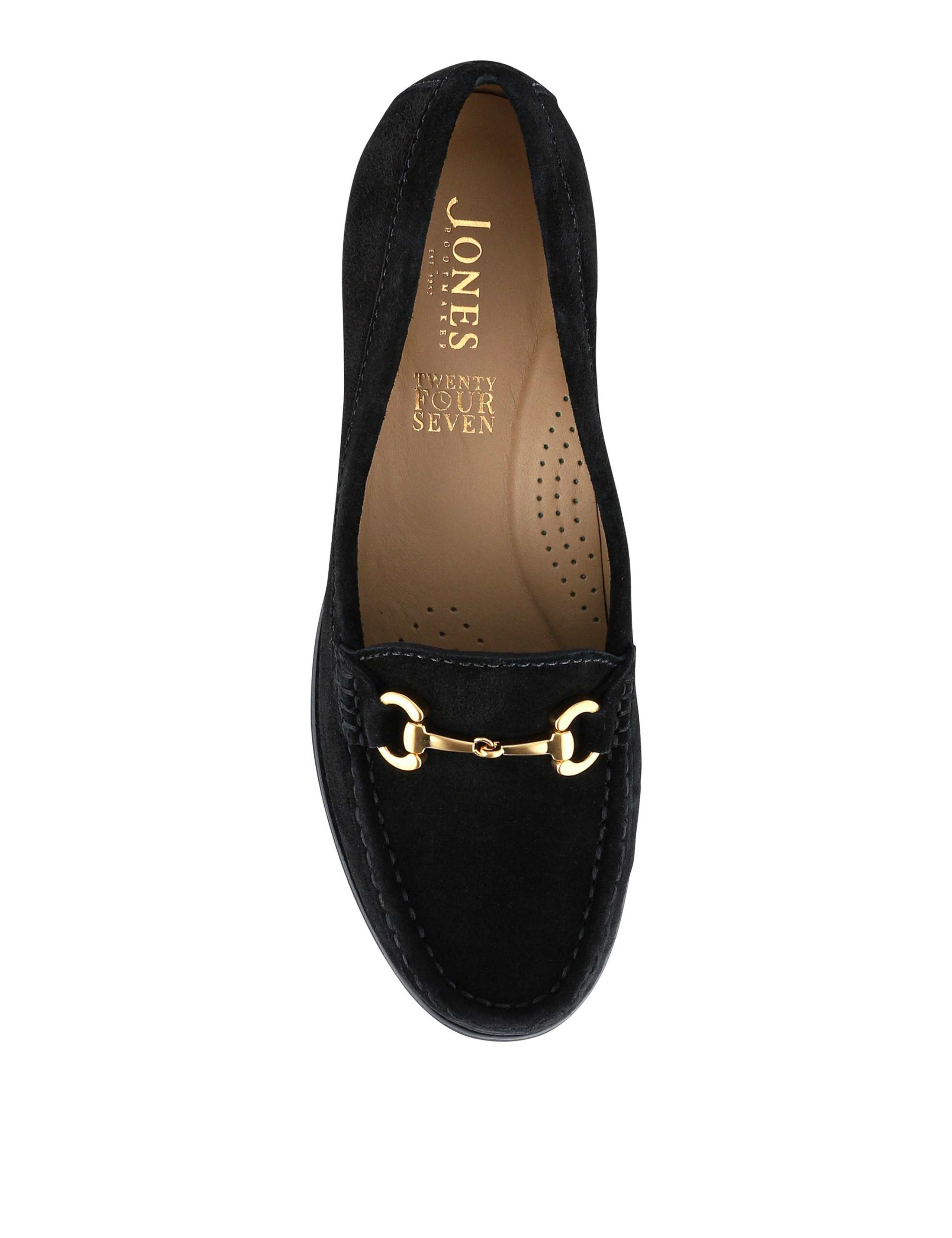 Suede Buckle Loafers 3 of 6