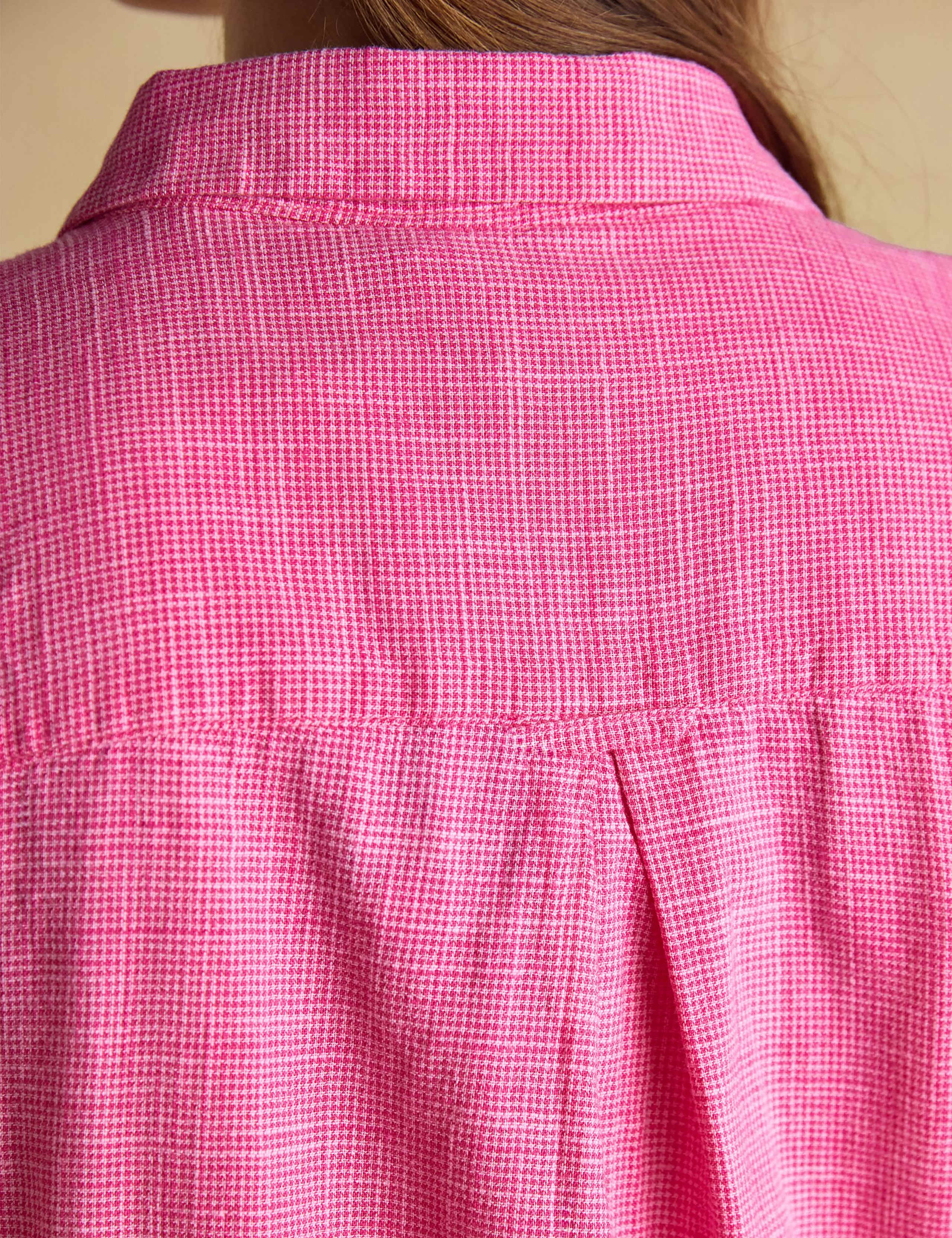 Pure Cotton Textured Gingham Shirt 6 of 8