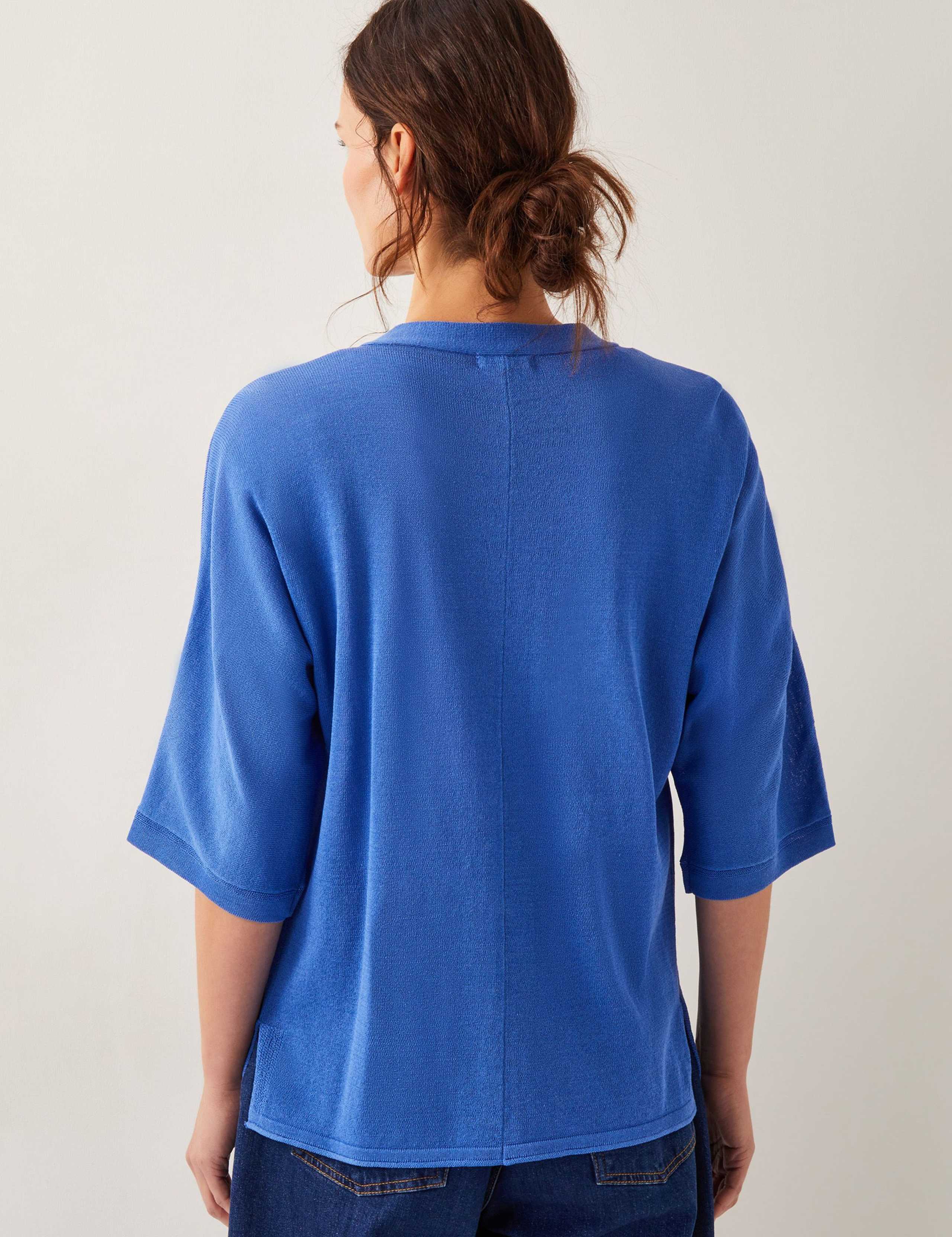 Textured V-Neck Cardigan 4 of 4