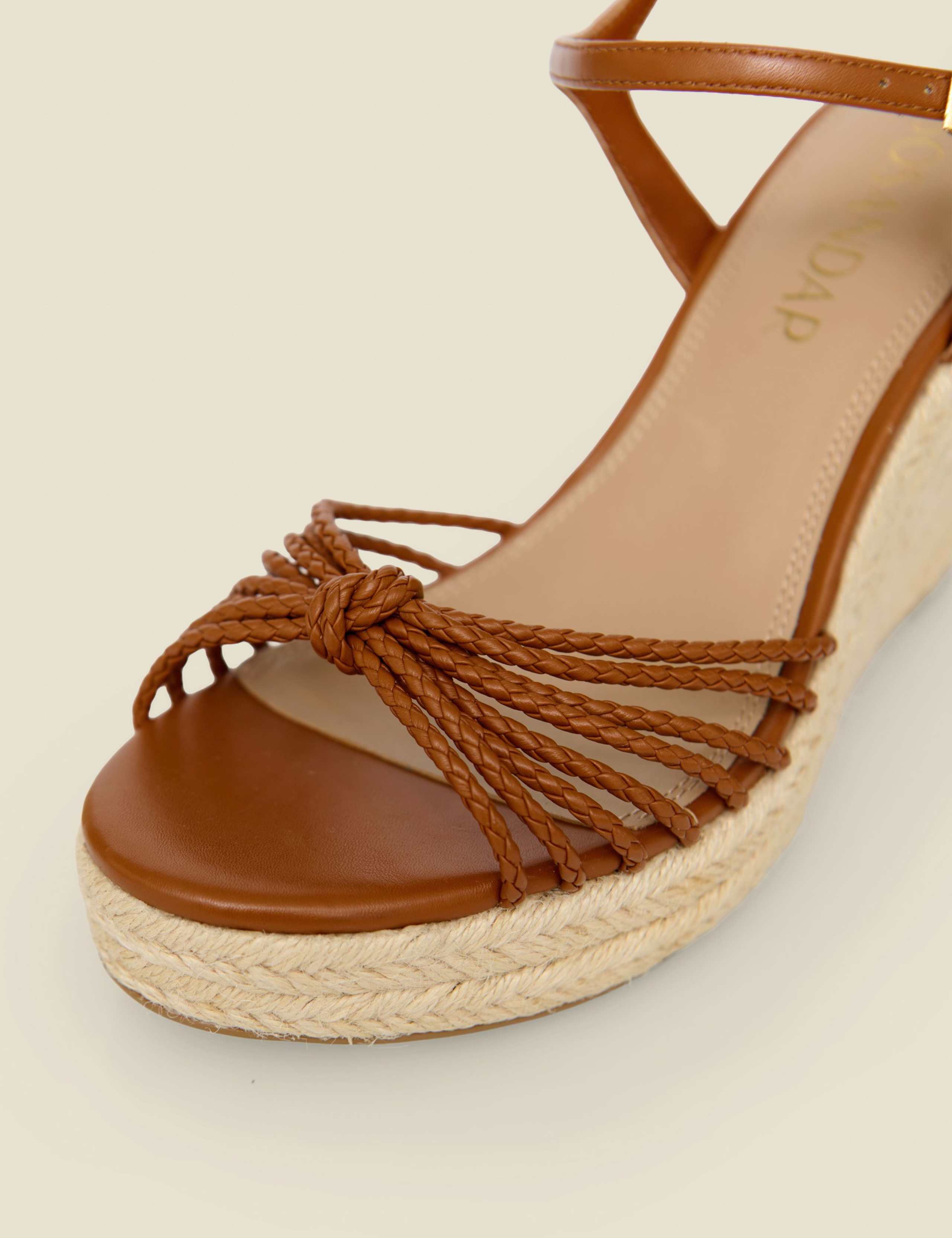 Plaited Strap Wedge Espadrilles 4 of 4