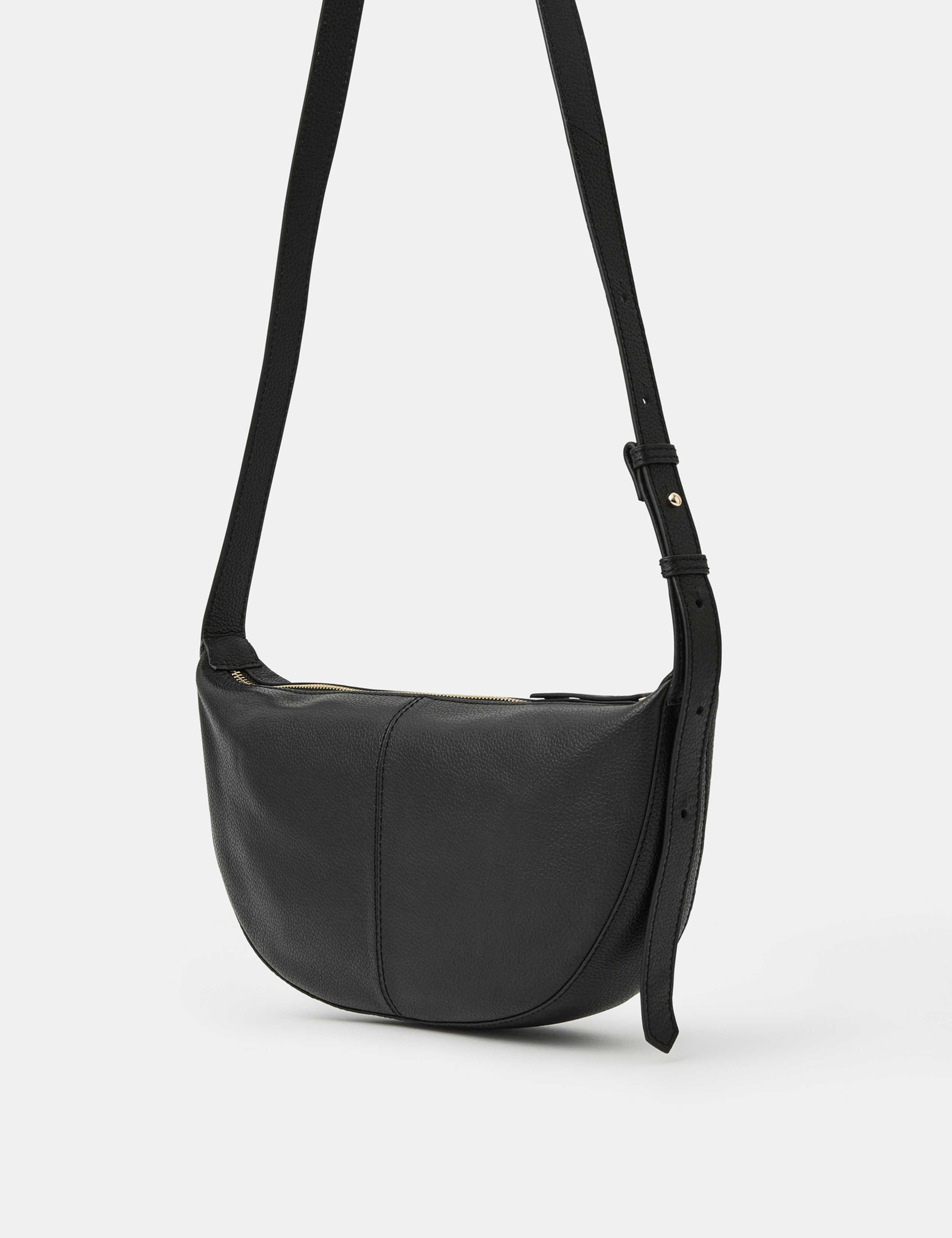 Leather Sling Cross Body Bag 2 of 5
