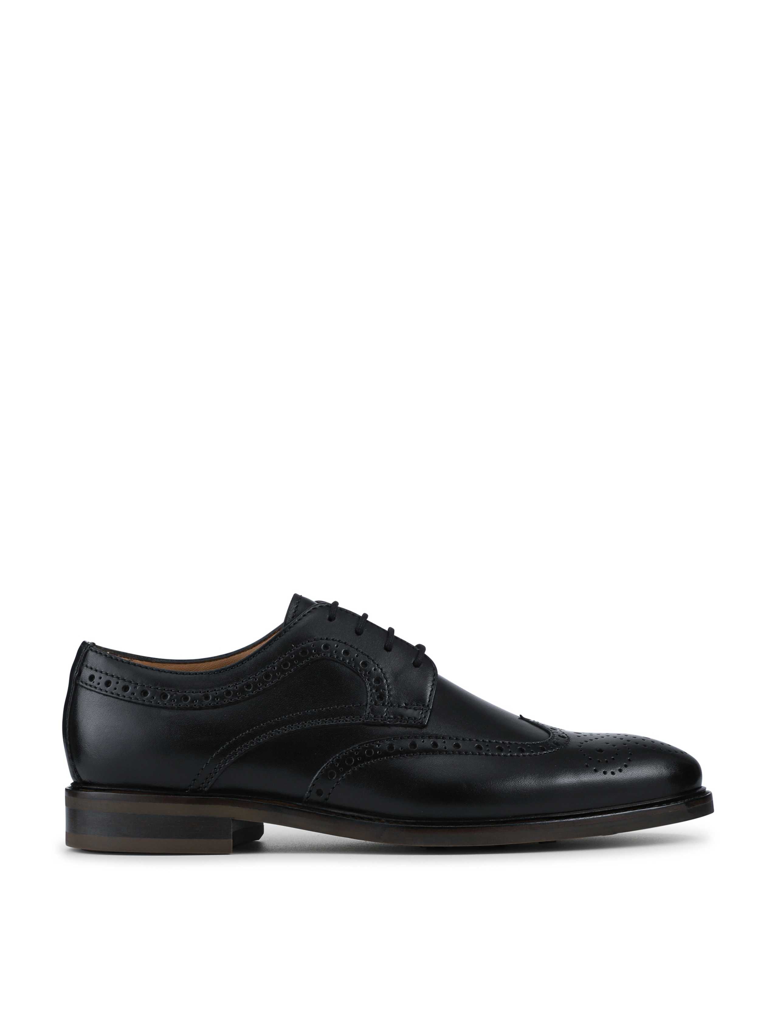 Leather Lace Up Derby Shoes 2 of 6