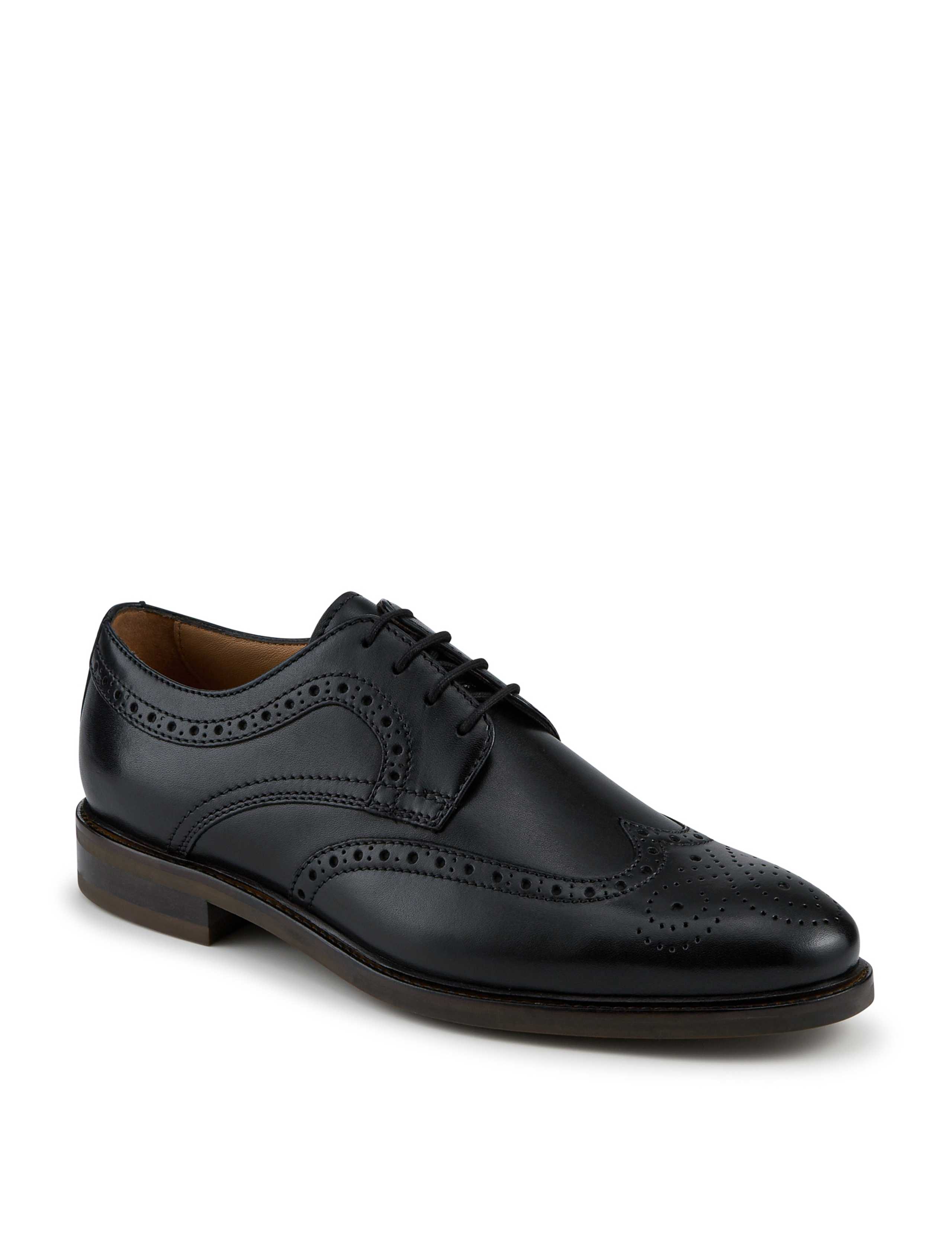 Leather Lace Up Derby Shoes 3 of 6