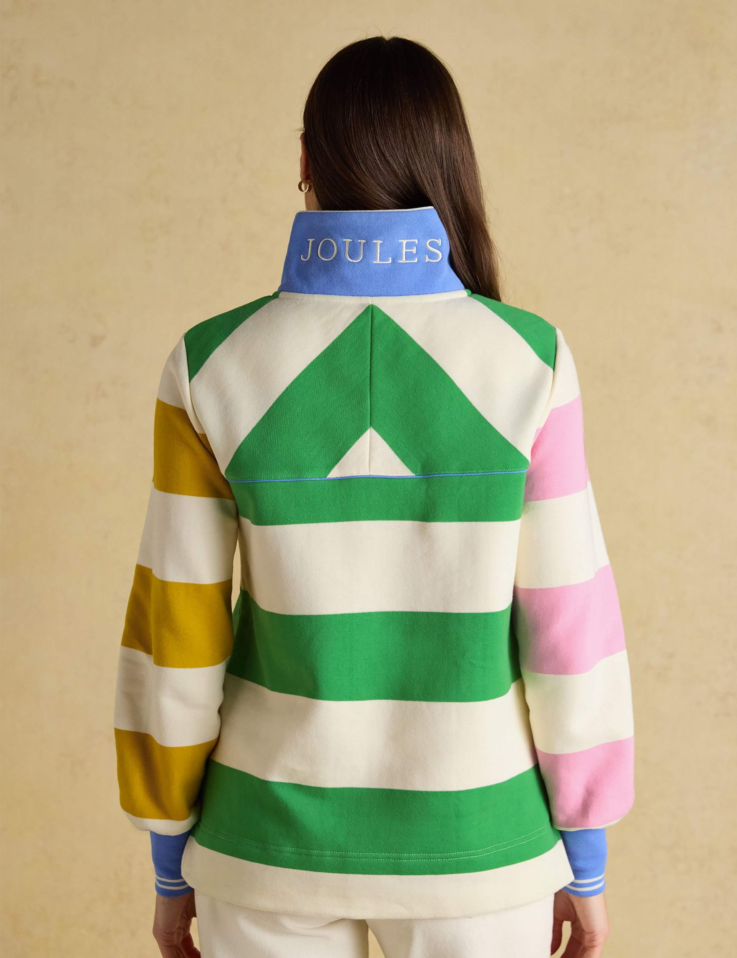 Pure Cotton Colour Block Sweatshirt 4 of 9