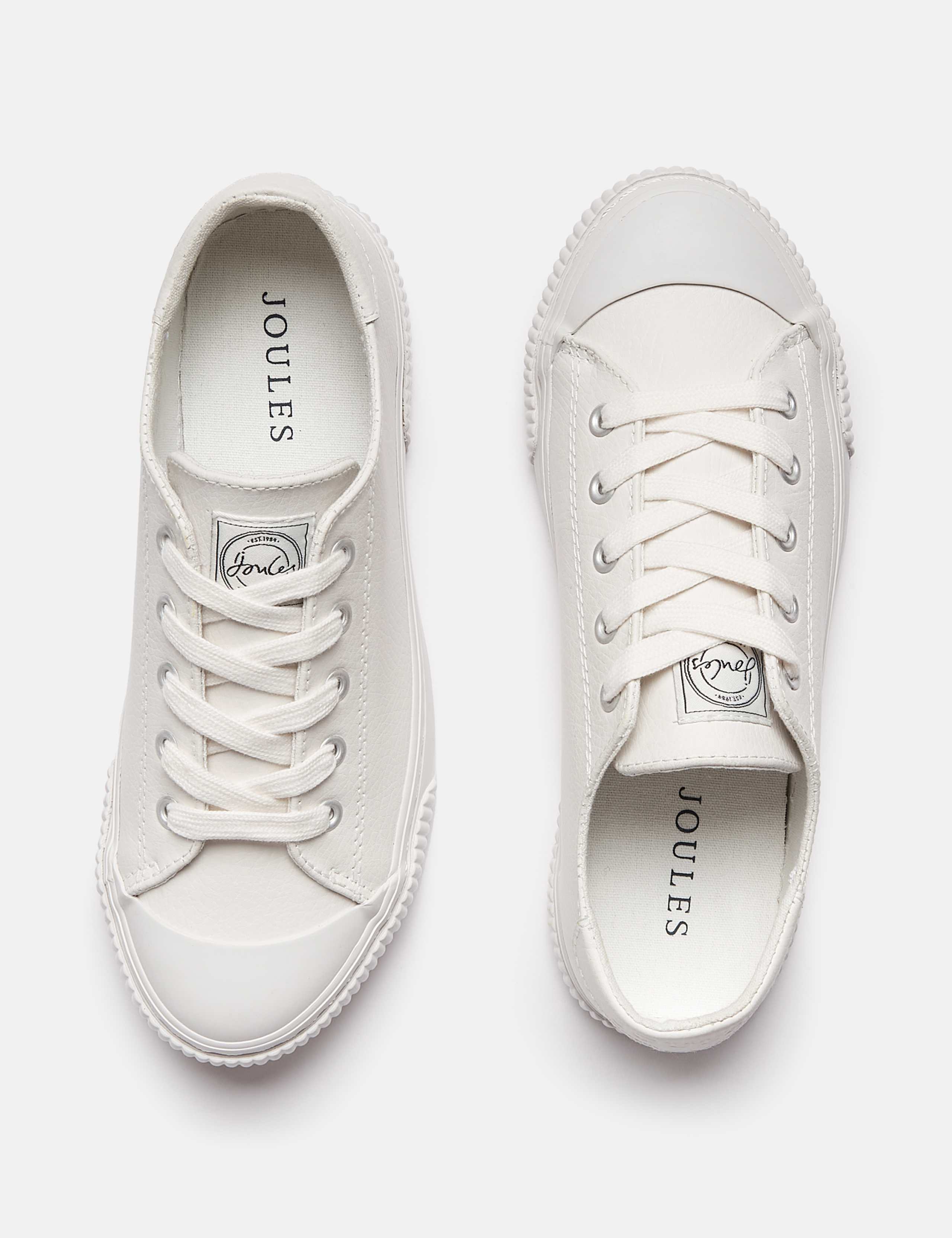 Leather Lace Up Trainers 4 of 5