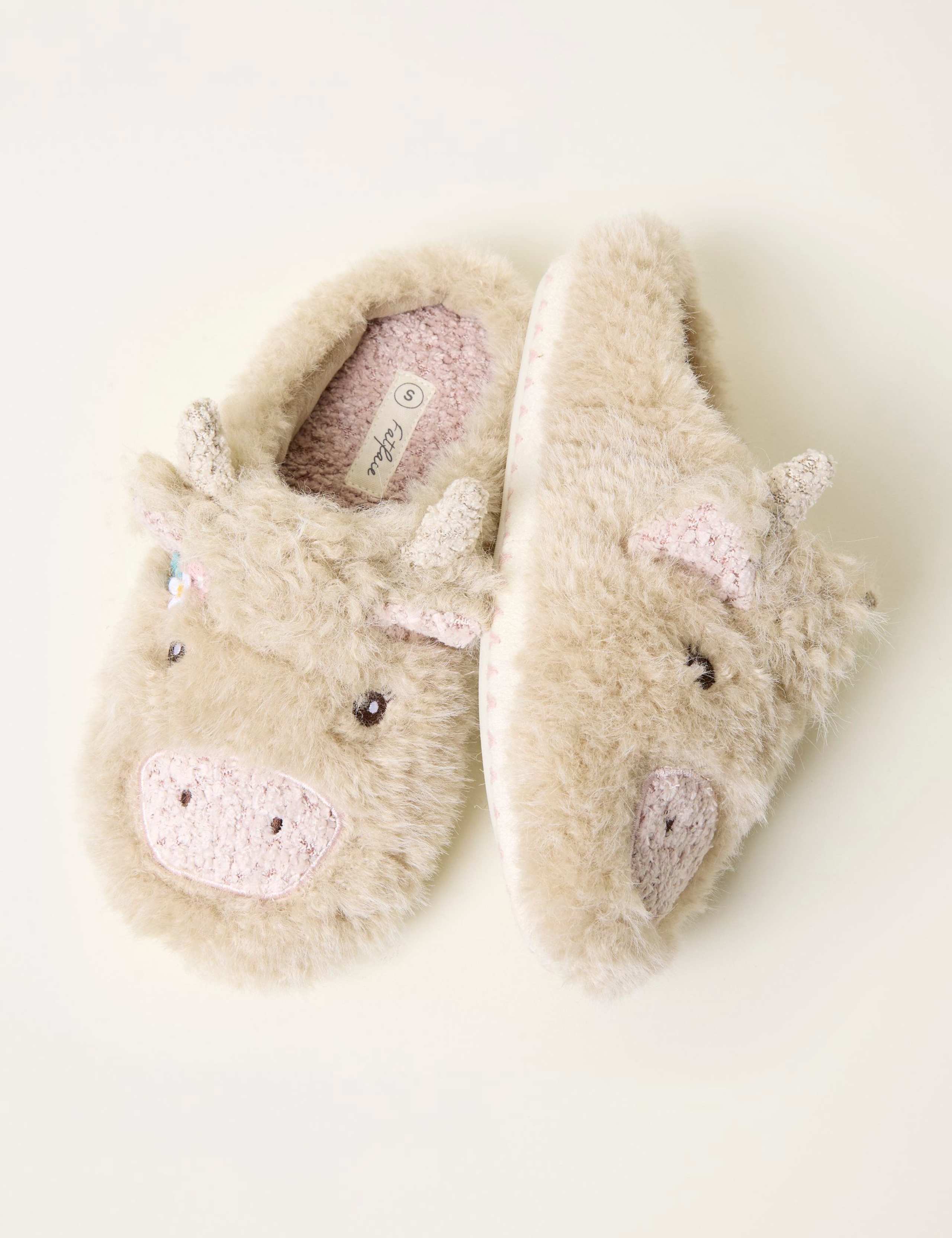 Highland Cow Mule Slippers 1 of 3