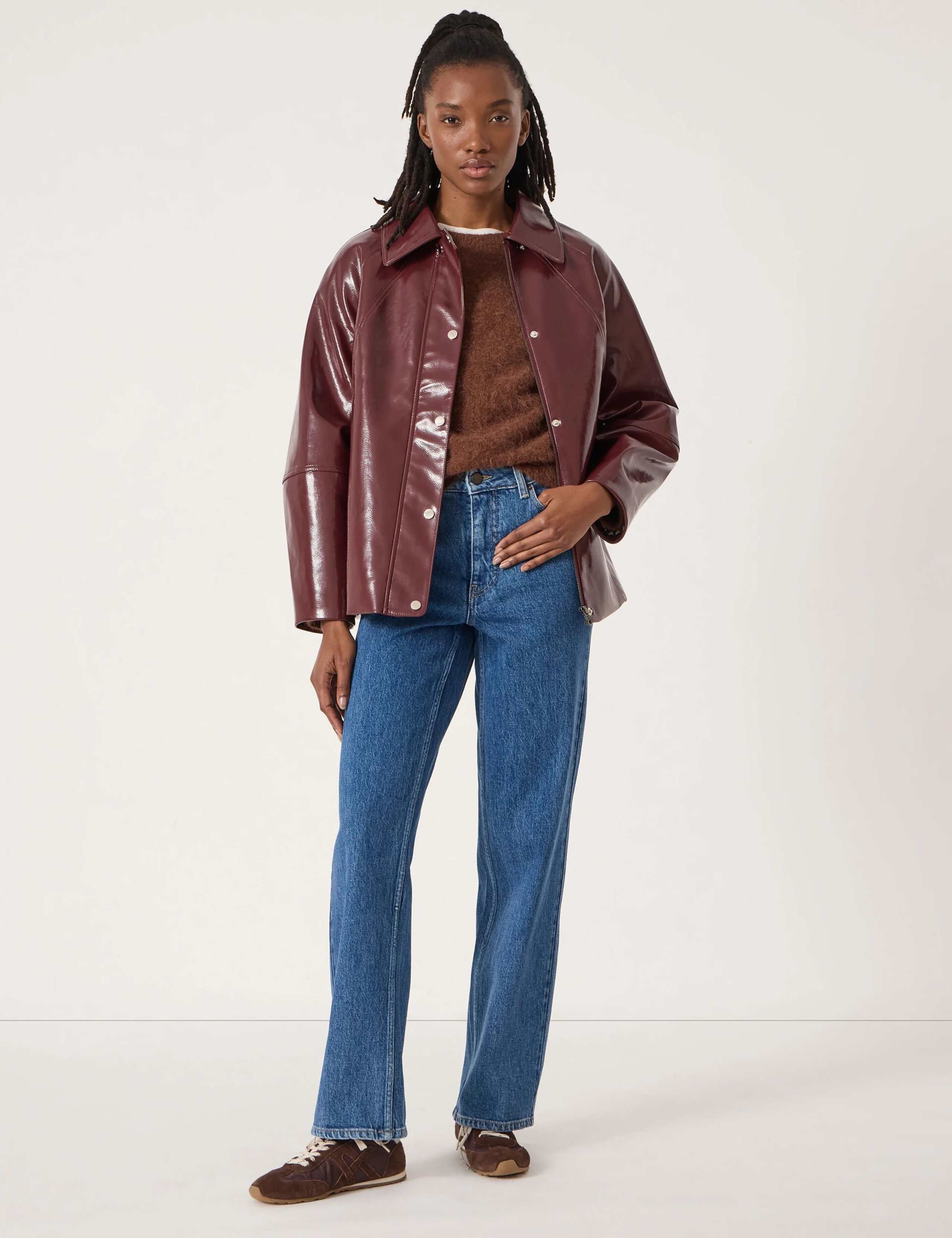 Mid Rise Straight Leg Jeans 5 of 6