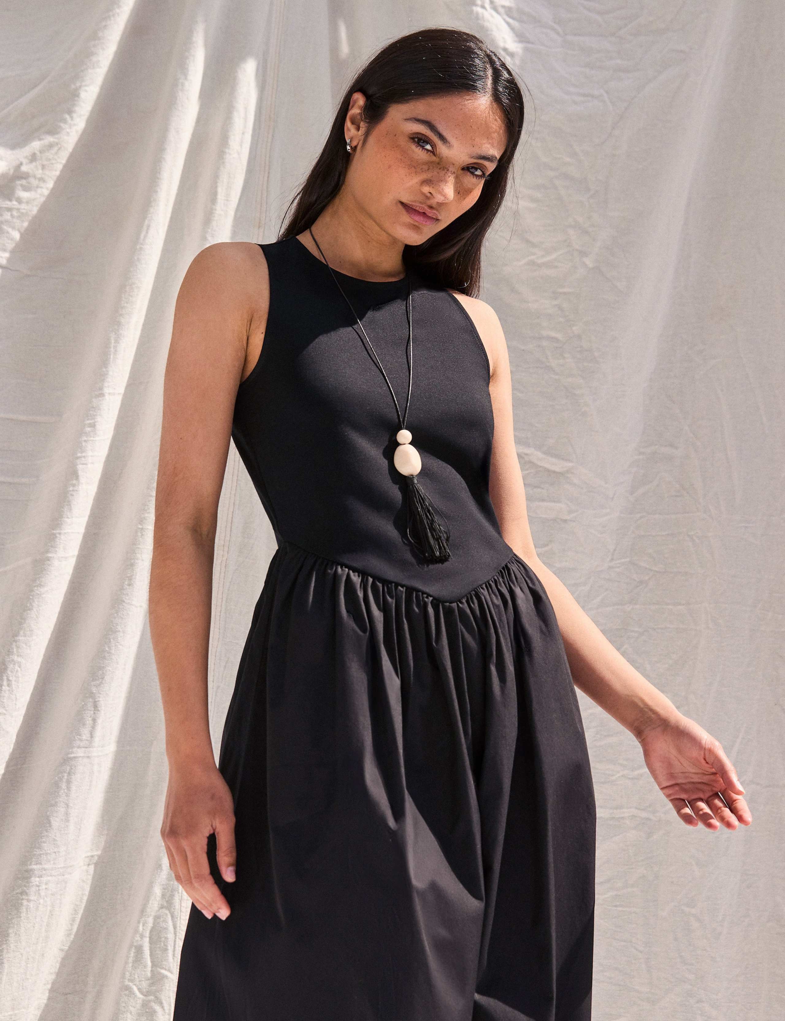 Jersey Midaxi Waisted Dress 3 of 5